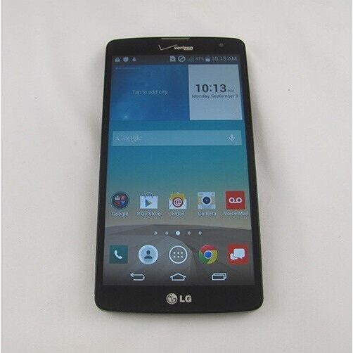 LG G Vista (VS880) Black Verizon Unlocked CDMA Smartphone - Perfect for Business, Travel & Entertainment