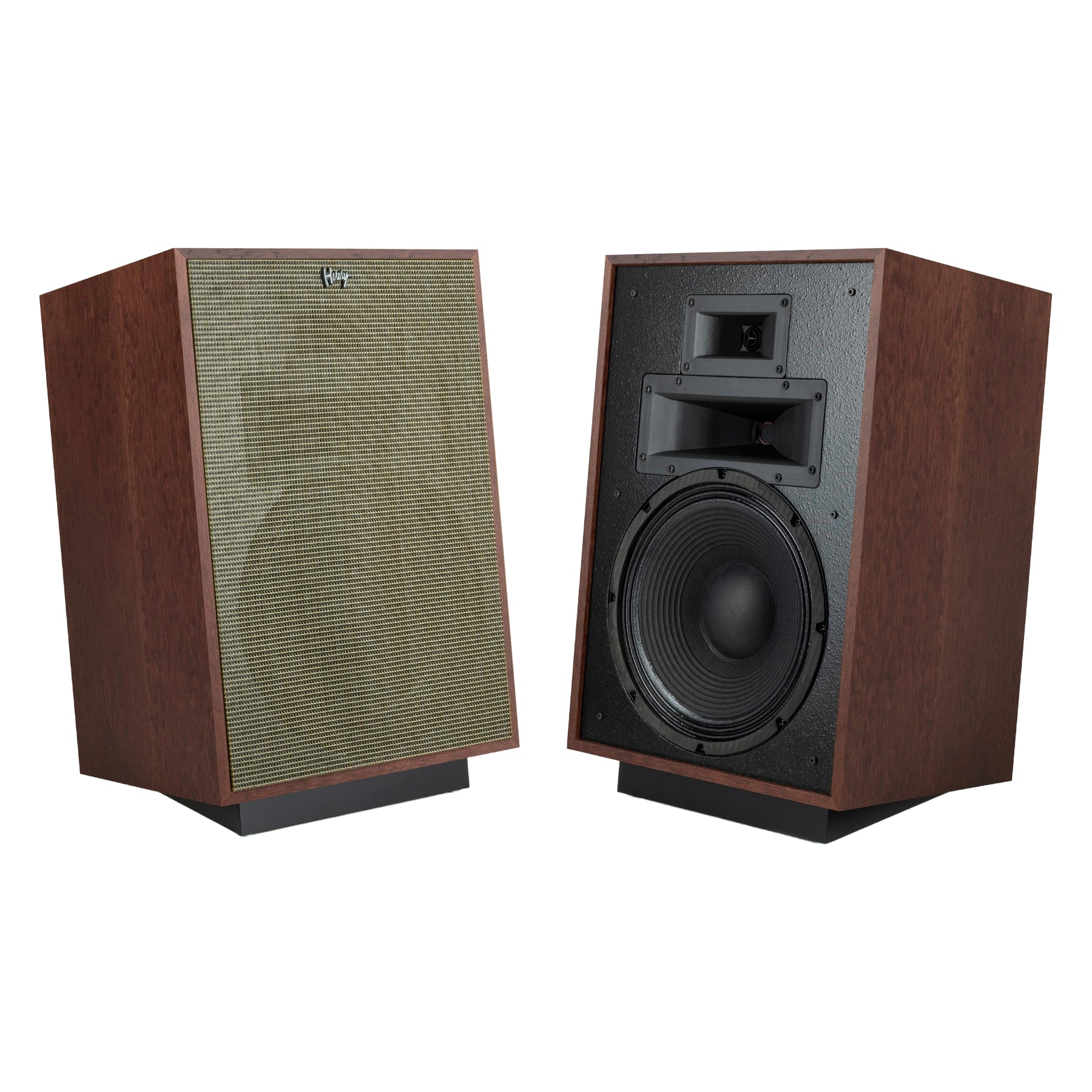 Klipsch Heresy IV Floorstanding Speakers - Premium High-Fidelity Audio Pair for Home Theater & Music Listening - Perfect for Living Rooms, Studios & Audiophile Spaces