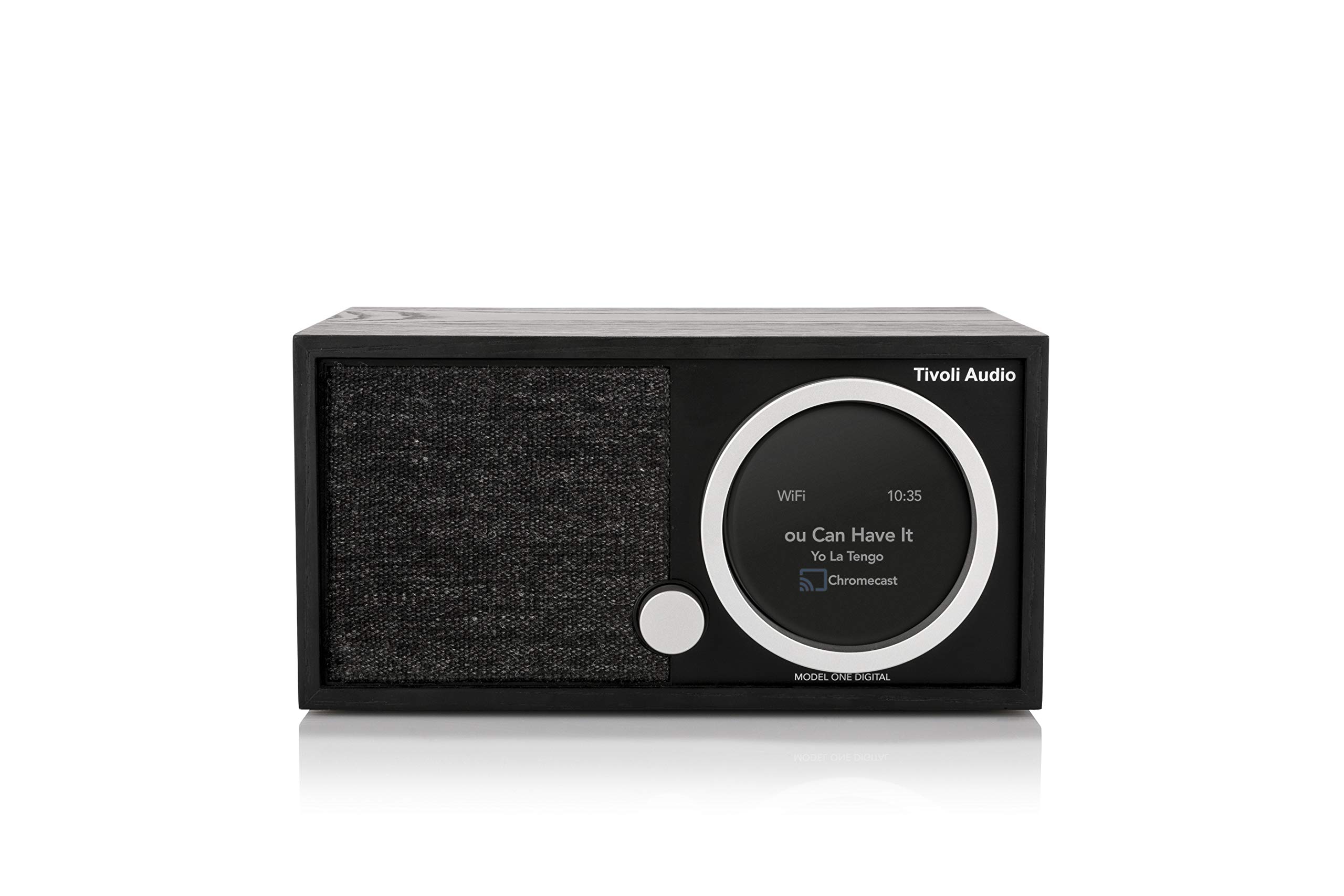 Tivoli Audio Model One Digital Gen 2 Wi-Fi Smart Radio - Wireless Streaming FM/Internet Radio with Premium Sound, Bluetooth & App Control (Black) | Perfect for Home, Office, Kitchen, Bedroom & Outdoor Use