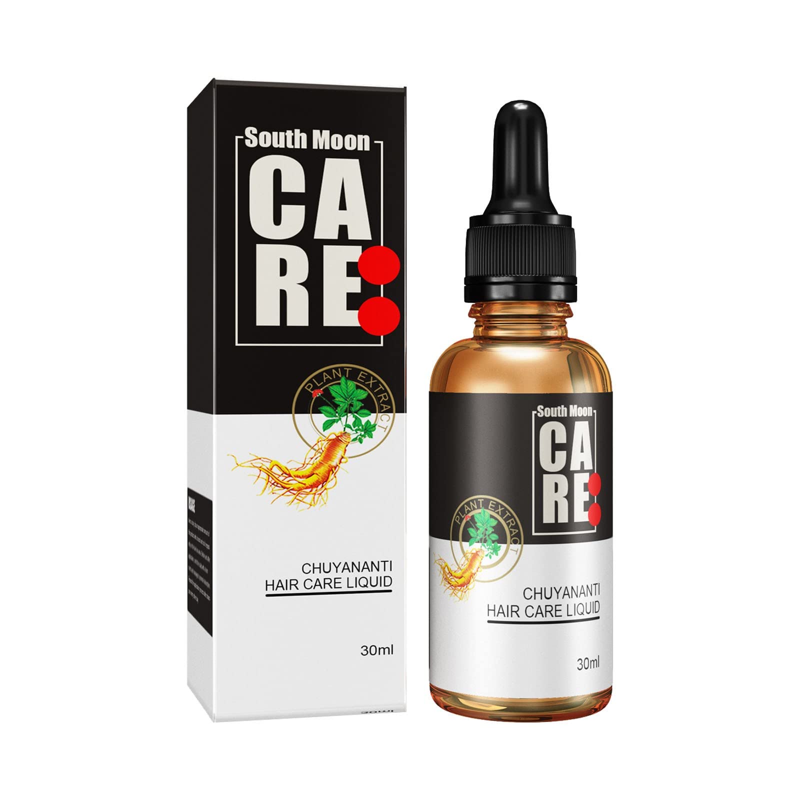 Natural Hair Growth Serum for Men & Women - Herbal Hair Regrowth Treatment with Nourishing Essence Oil to Prevent Hair Loss & Stimulate New Growth (1pc) - Perfect for Thinning Hair & Scalp Care at Home