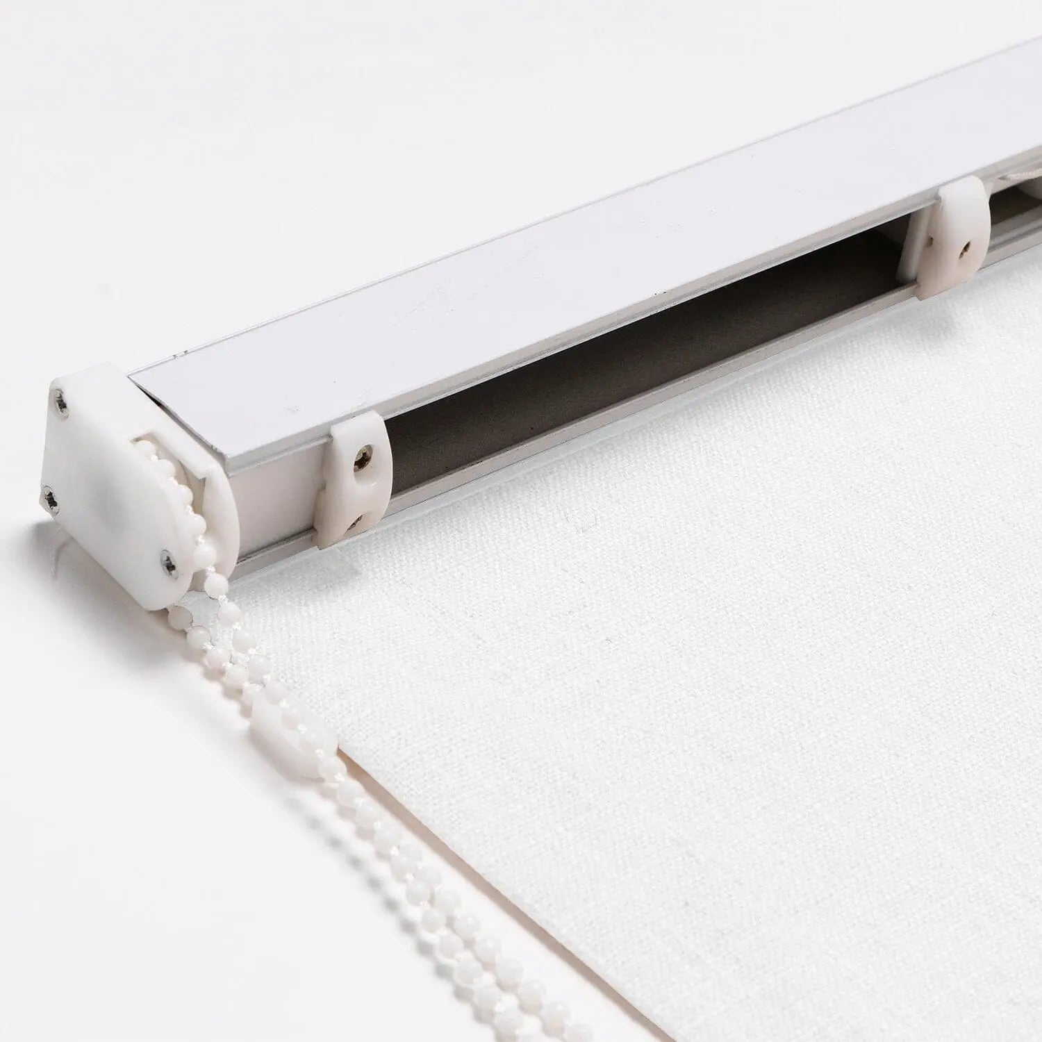 Isabella Cord Lift Cotton Roman Shade - Blackout Window Treatment for Living Room, Bedroom & Nursery - Easy Pull Cord Operation for Smooth Adjustments