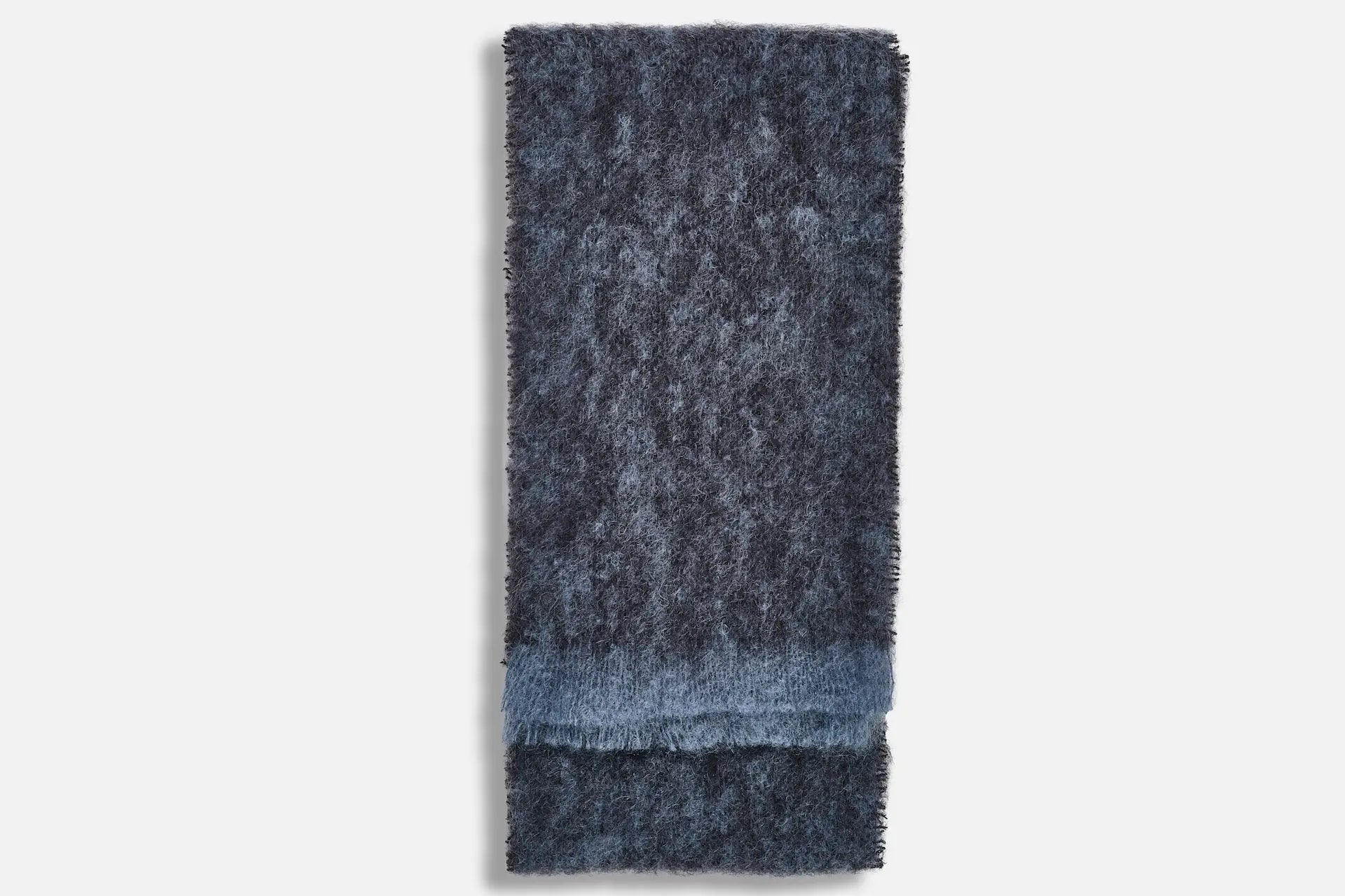 Black Clash Mohair Scarf - Soft & Warm Winter Accessory for Women & Men - Perfect for Cold Weather, Outdoor Activities & Fashion Outfits