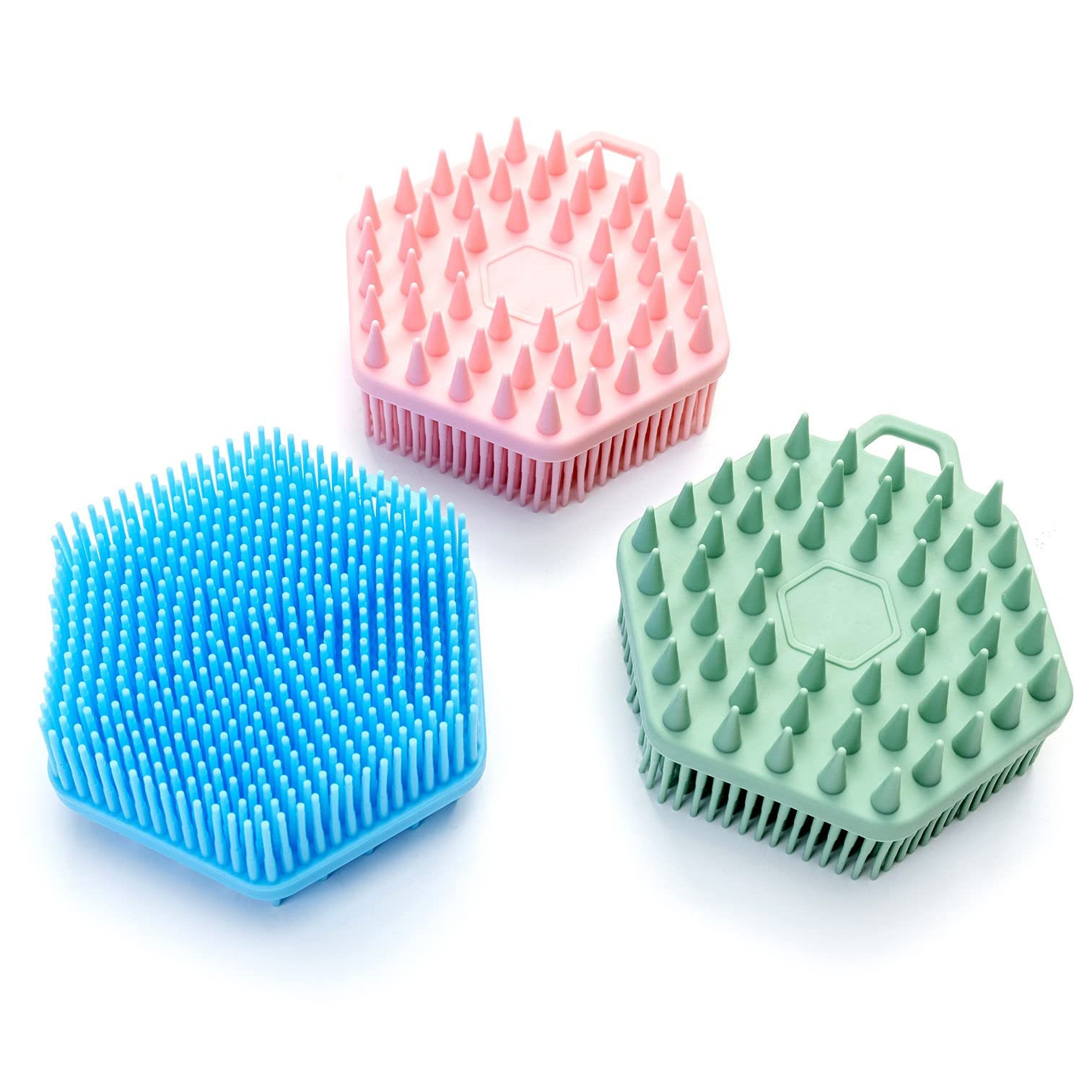 Premium Sensory Brush for Kids & Autism - Soft Silicone Body Scrubber & Massager | 2-in-1 Occupational Therapy Tool for Sensory Rooms | Gentle Silicone Loofah & Pet Grooming Brush | Perfect for Bath Time, Sensory Therapy & Pet Care