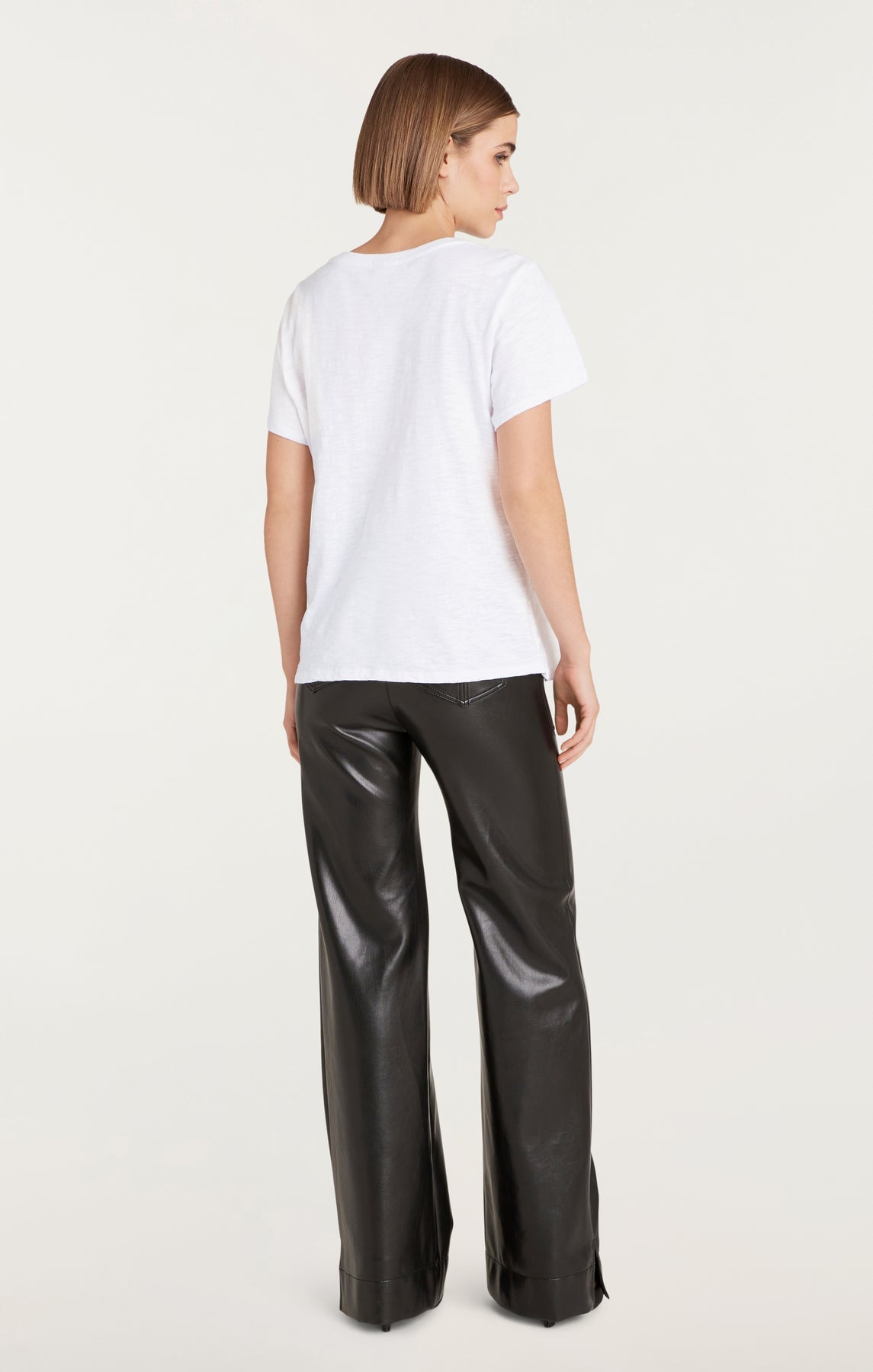 Cinq A Sept Amour Foiled Tee - Women's Fashion Graphic T-Shirt for Casual Wear & Night Out | Trendy Party Top