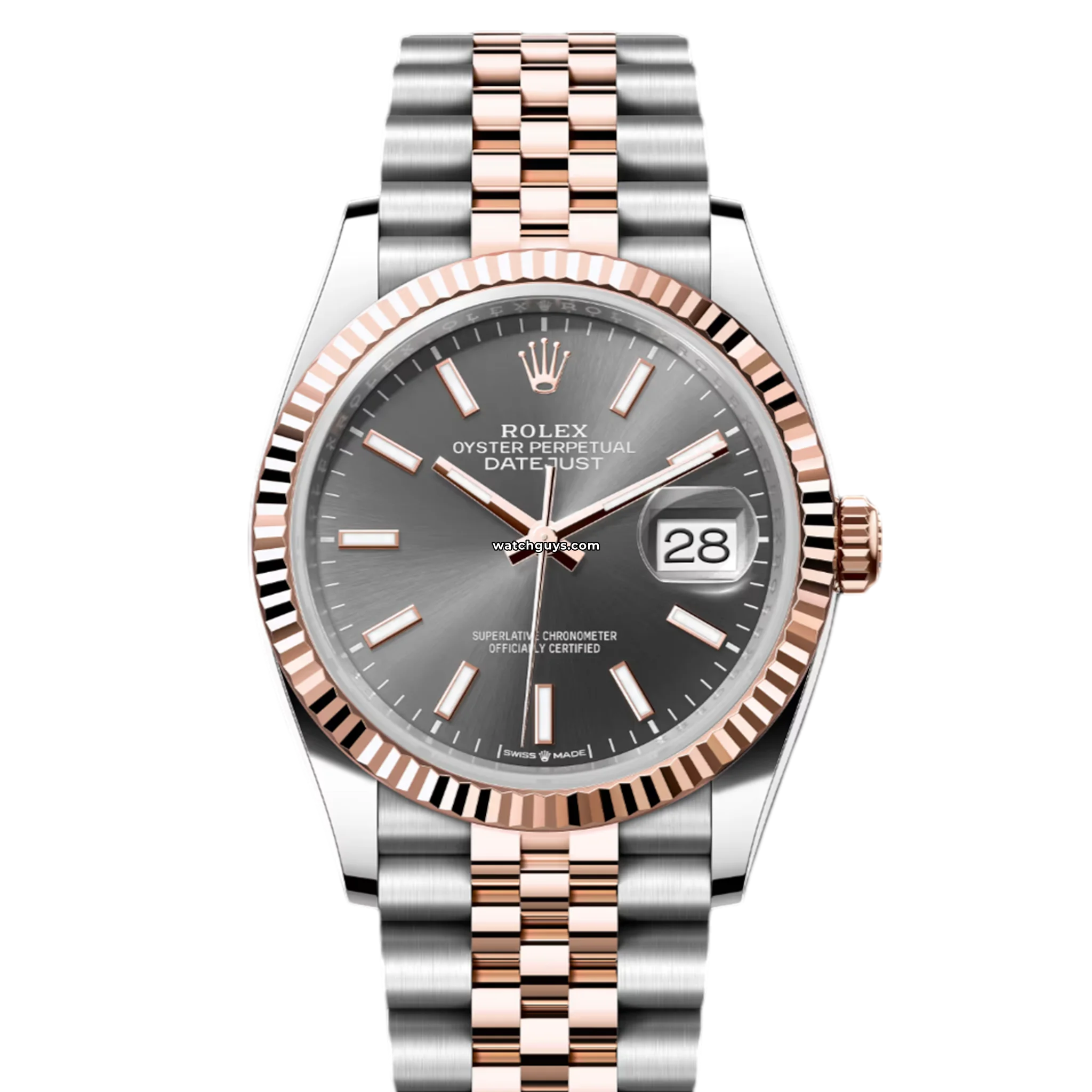 Rolex Datejust 126231 Rhodium Jubilee Watch - Luxury Swiss Automatic Men's Timepiece for Business, Formal & Special Occasions