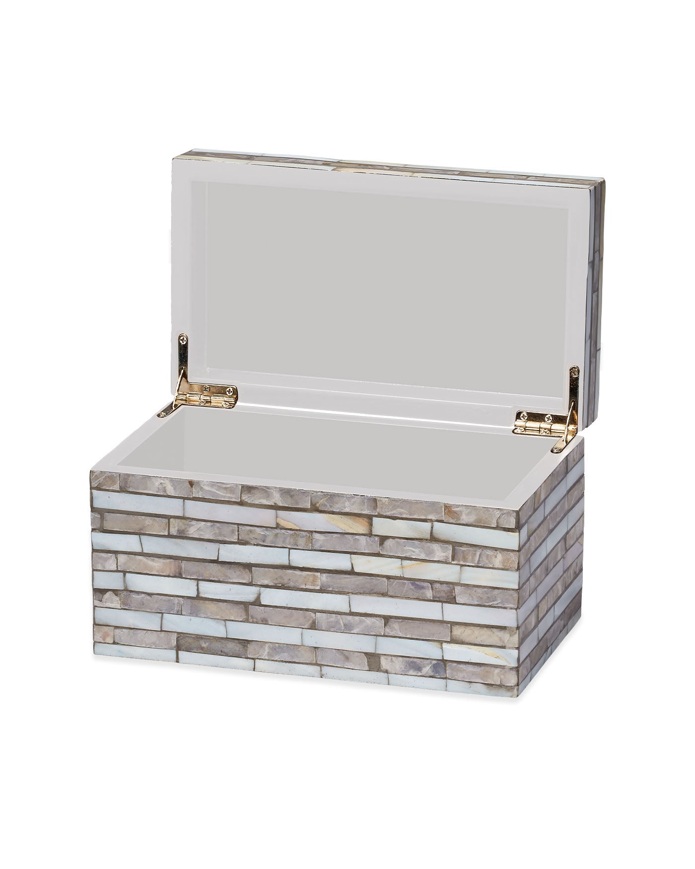 Roosevelt Box Mixed Grey - Stylish Storage Solution for Home, Office, and Dorm Organization