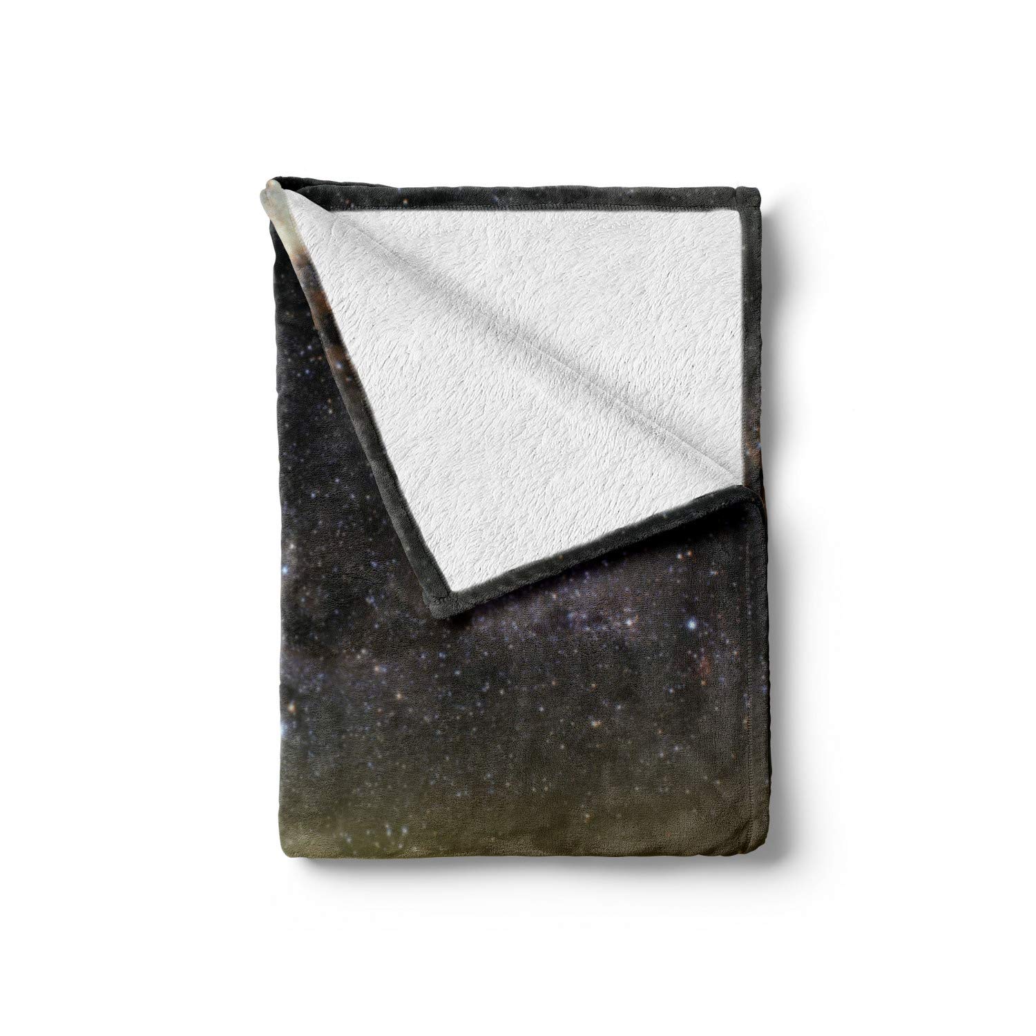 Ambesonne Flannel Fleece Space Throw Blanket - 50