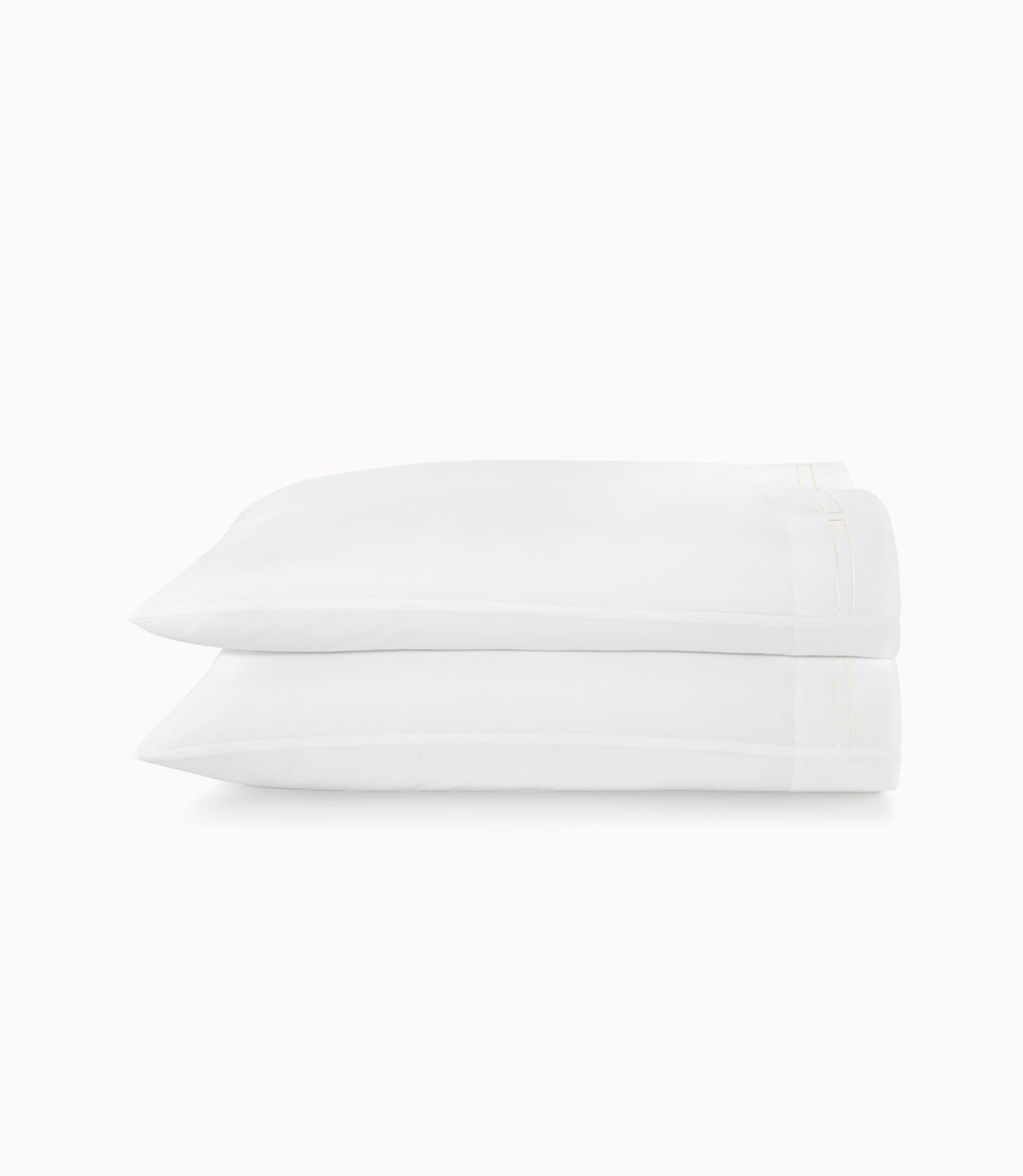 Luxury Stanza Sateen Pillowcases - Soft 100% Cotton Pillow Covers for Bedroom, Queen Size (Set of 2) - Perfect for Home, Hotel & Airbnb Use