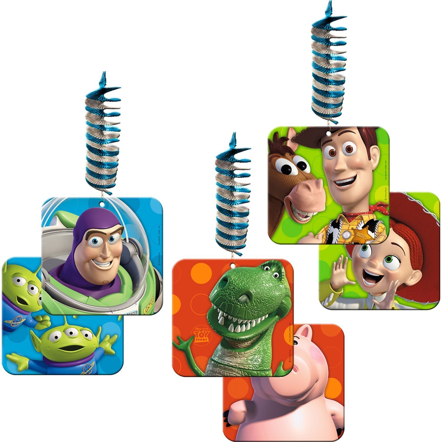 Toy Story 3 Party Decorations - Hanging Danglers for Birthday, Baby Shower & Disney Themed Events