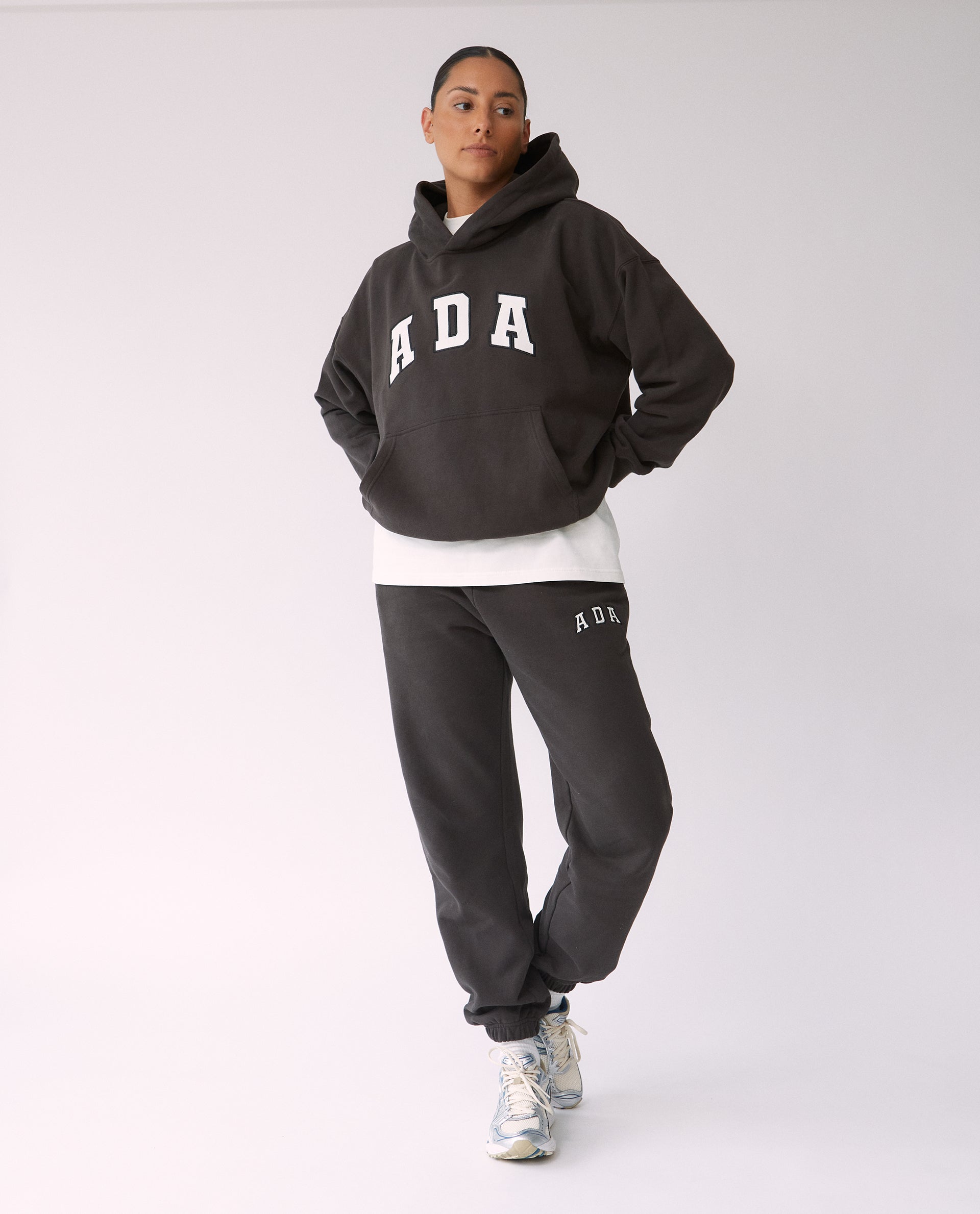 ADA Sweatpants for Women - Soft & Comfortable Coffee Bean Print Joggers - Perfect for Lounge, Yoga, and Casual Wear