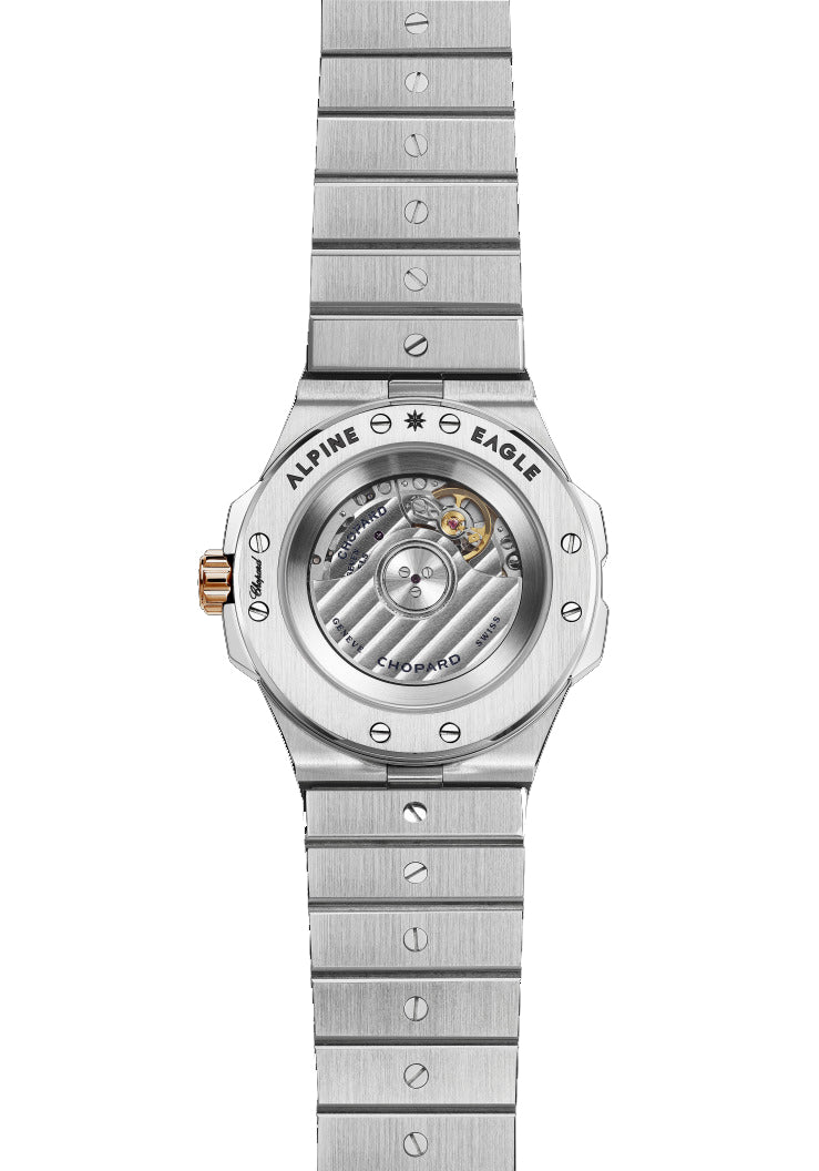 Chopard Alpine Eagle Small Stainless Steel & Diamond Ladies Watch - Luxury Women's Timepiece for Business, Gala & Everyday Elegance