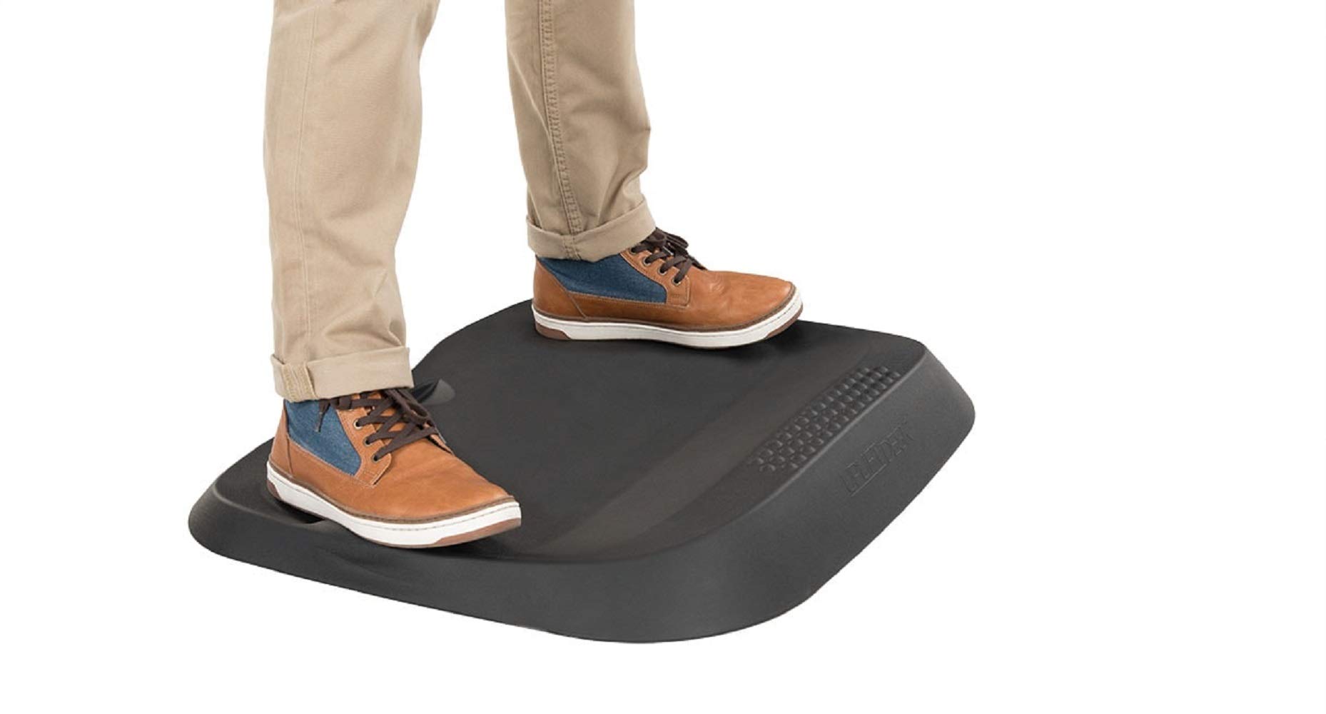Uplift Desk E7 Small Active Anti-Fatigue Mat - Ergonomic Standing Desk Mat for Office & Home Workspace Comfort (24x20 Inches)