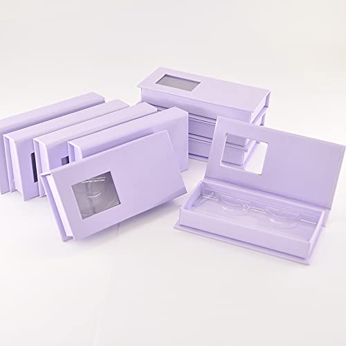 Wholesale 25mm Mink Eyelash Storage Cases - Bulk Empty Lash Box Containers for Makeup Business (50 Pack, No Logo) | Perfect for Salon, Beauty Supply Vendors & Professional Lash Artists