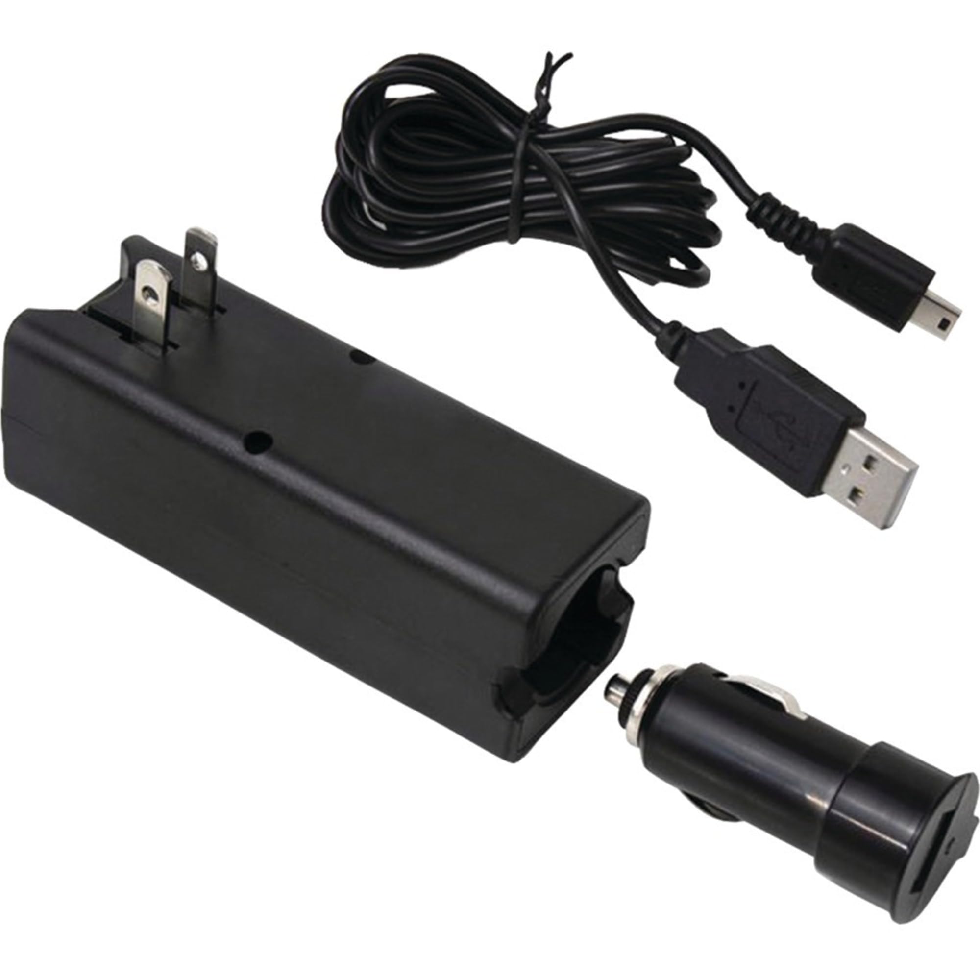 Rand McNally 528002783 3-in-1 Universal GPS Car Charger with USB Ports - Perfect for Road Trips, Trucking & RV Navigation