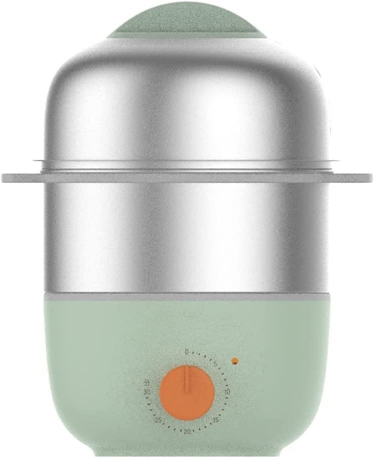 Automatic Egg Cooker & Steamer - 304 Stainless Steel, Low Power Breakfast Maker for Home, Dorm & Office - Easy to Clean & Safe - Perfect for Quick Breakfasts, Meal Prep & Healthy Cooking
