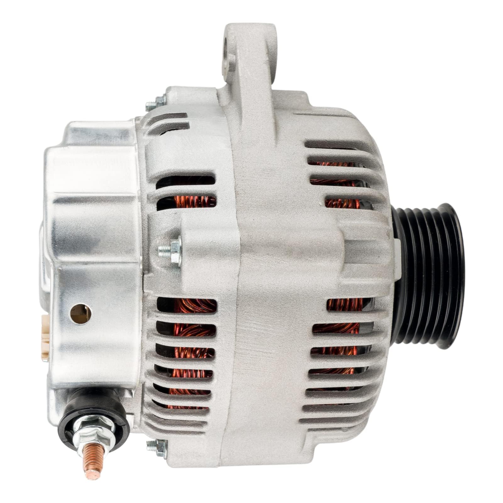 High-Performance Auto Alternator Replacement for Jeep Wrangler 2001-2006 L6 4.0L - Compatible with 13876N, 56041864AB, 56041864AA, 56041565AB, 13876, 13907 - Perfect for Off-Roading & Daily Commuting