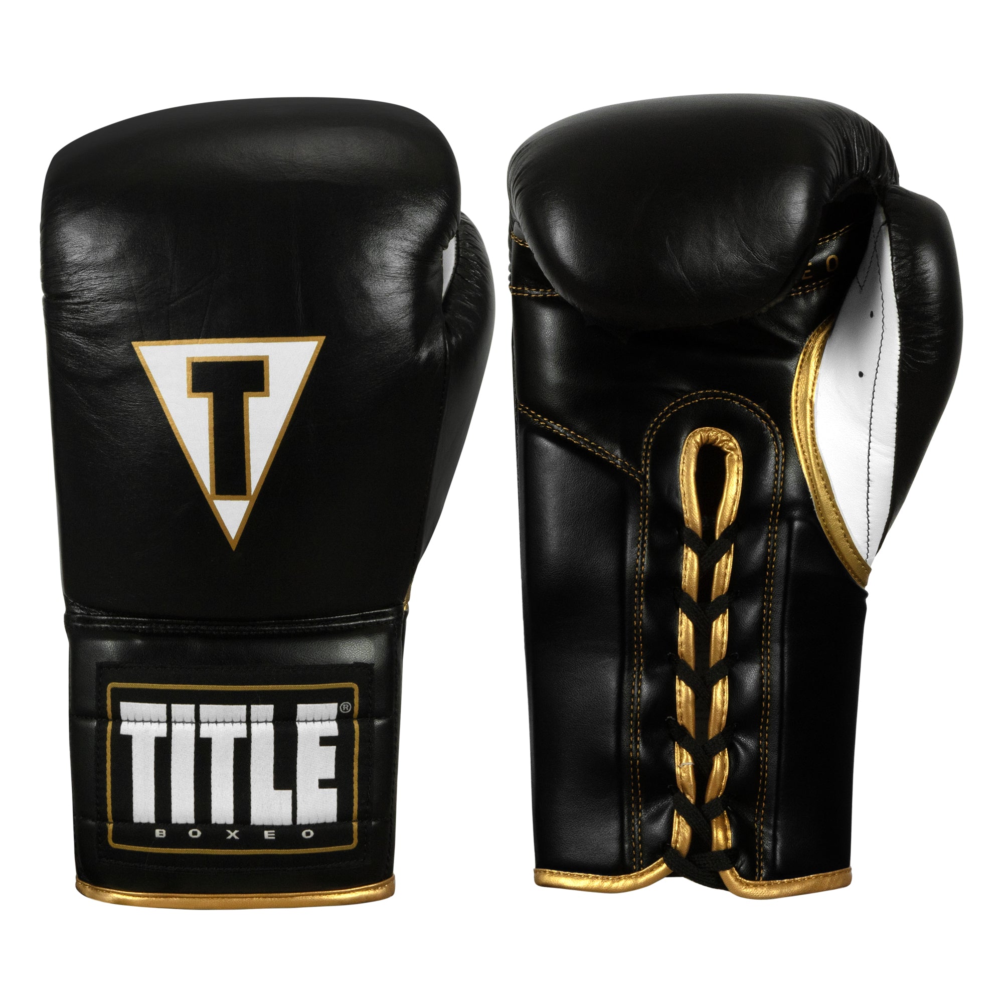Mexican Leather Lace-Up Boxing Gloves for Training - Premium Quality Quatro Boxing Gloves - Perfect for Sparring, Heavy Bag Work & Boxing Training