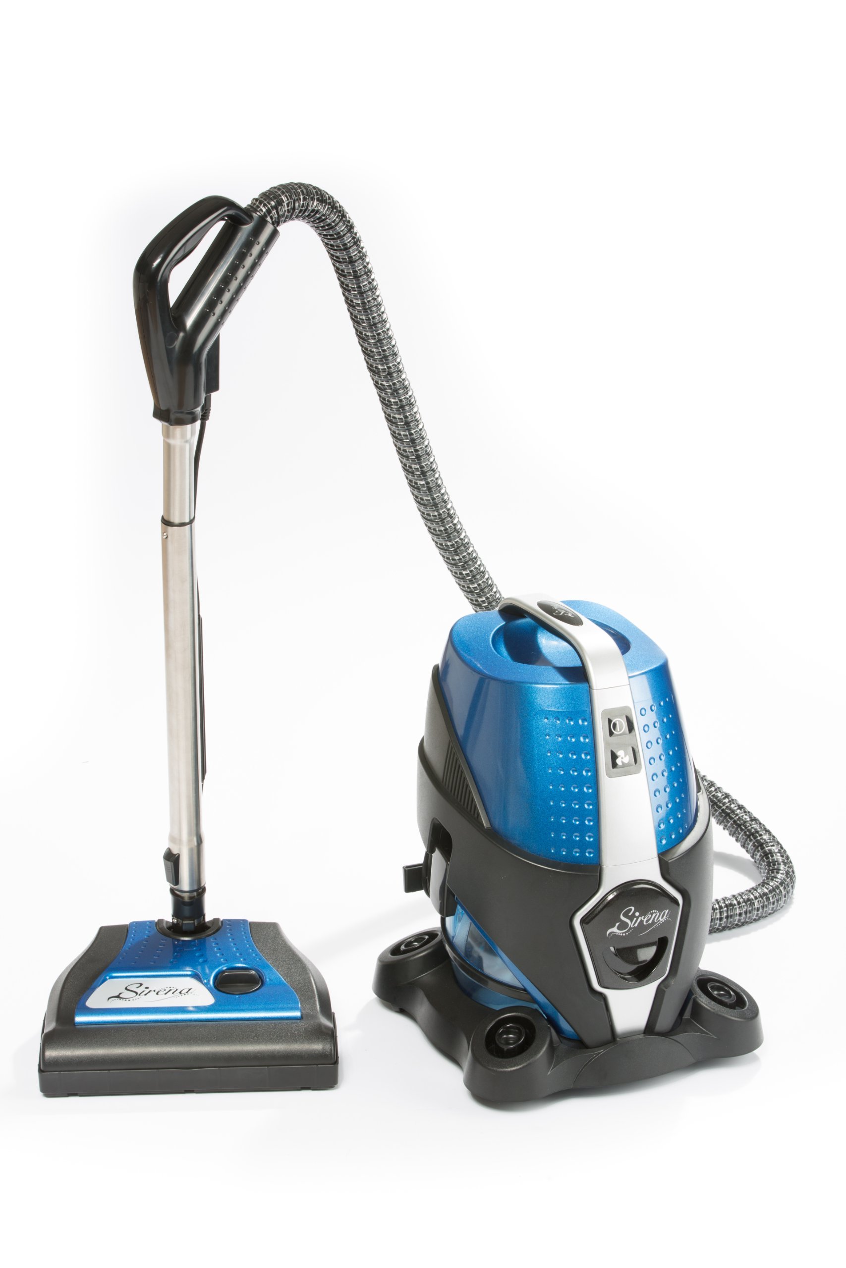 Sirena Water Filtration Vacuum Cleaner - 2-Speed Bagless Canister Vacuum for Allergies & Pet Hair | Perfect for Hardwood Floors, Carpets & Home Cleaning