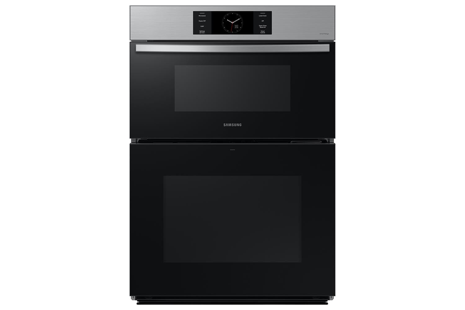Samsung BESPOKE 7 cu. ft Stainless Steel Smart Combination Wall Oven with Convection - NQ70CG700DSRAA - Perfect for Modern Kitchens & Home Cooking Enthusiasts
