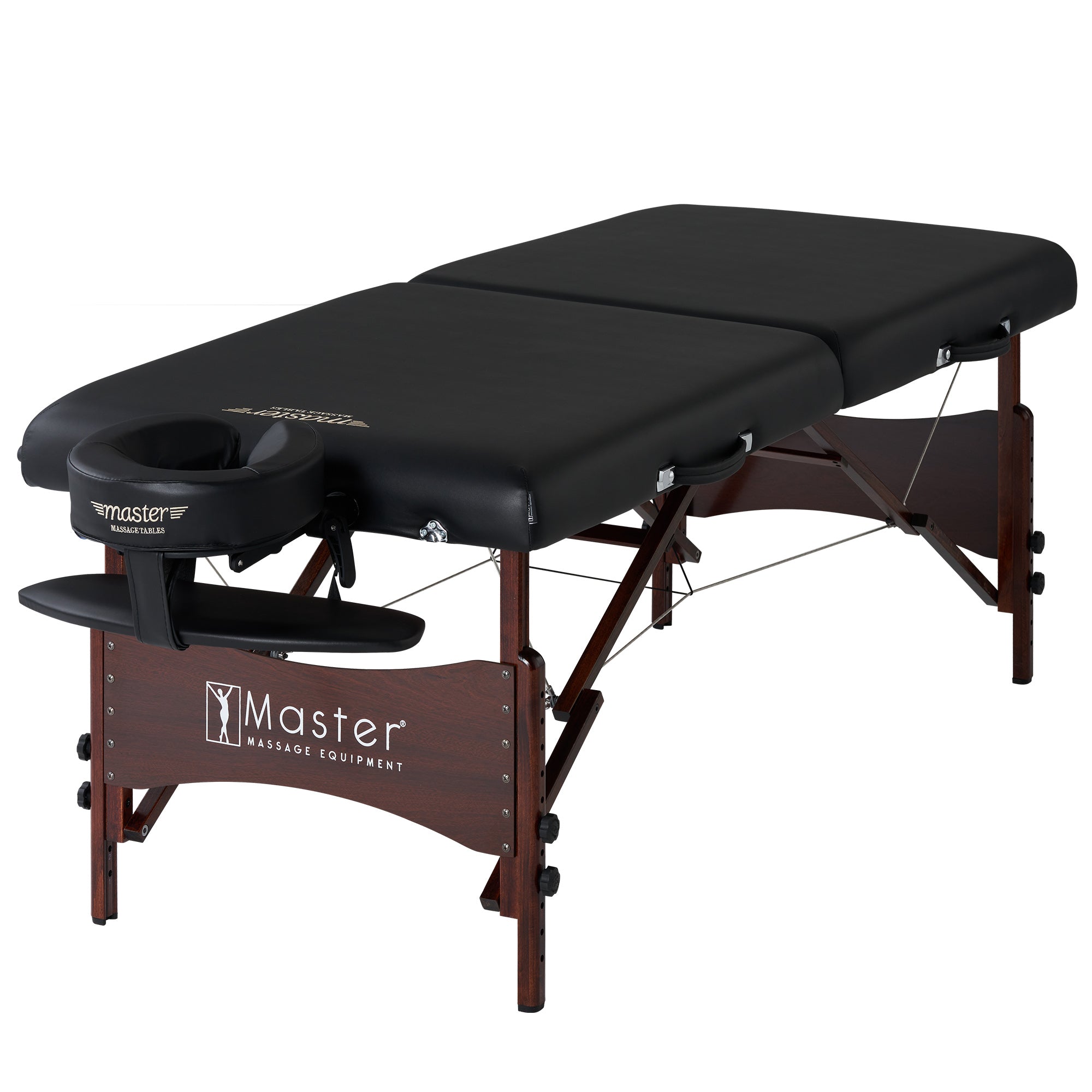 Premium Portable Massage Table with Built-in Heating System - Master Massage 30 ROMA™ Adjustable THERMA TOP® for Ultimate Comfort (Black) | Perfect for Professional Therapists, Home Spa & On-the-Go Relaxation