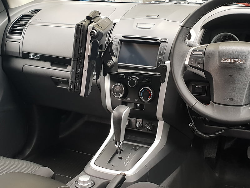 Isuzu D-Max (2018-2020) Car Phone Mount - Industrial Evolution InDash Dashboard Holder for Safe Driving & Navigation | Perfect for Commuting, Road Trips & GPS Use
