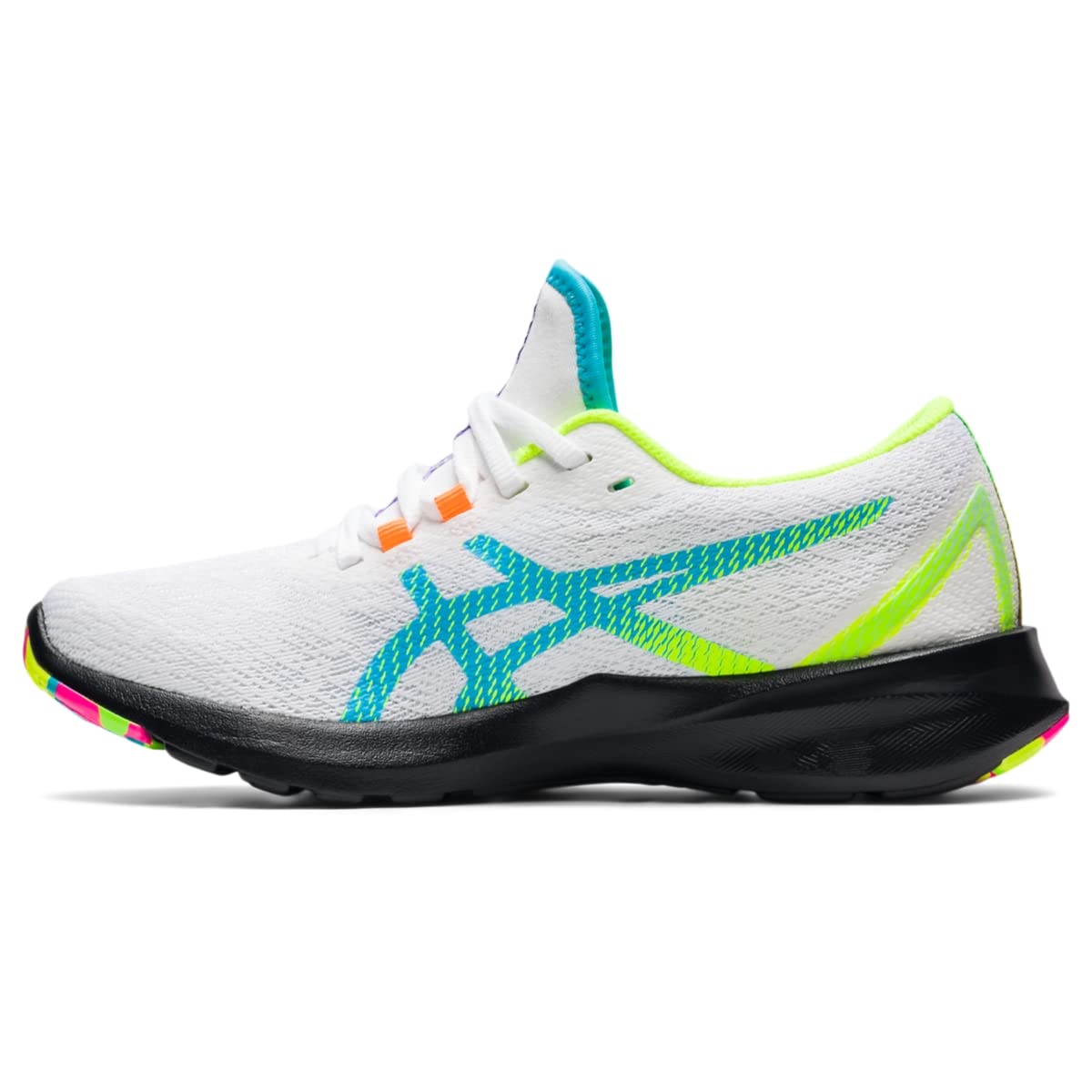 ASICS Women's Versablast MX Running Shoes - Lightweight & Cushioned for Comfort - Size 8 - White/Aquarium - Perfect for Jogging, Gym Workouts & Daily Walking