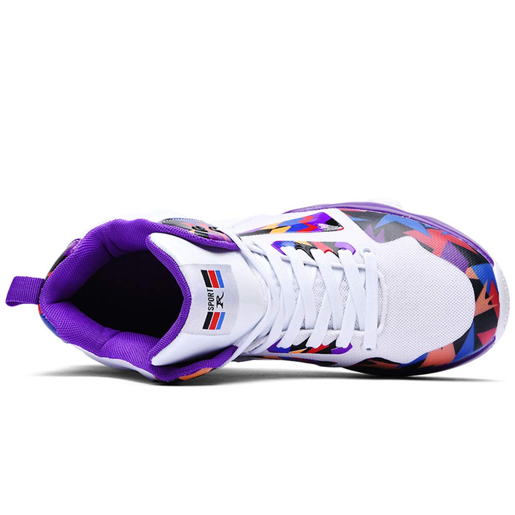 WILTENA Women's & Men's Non-Slip Basketball Shoes - Breathable Streetball Sneakers for Gym, Fitness & Outdoor Workouts | Perfect for Basketball Courts, Street Sports & Training Sessions