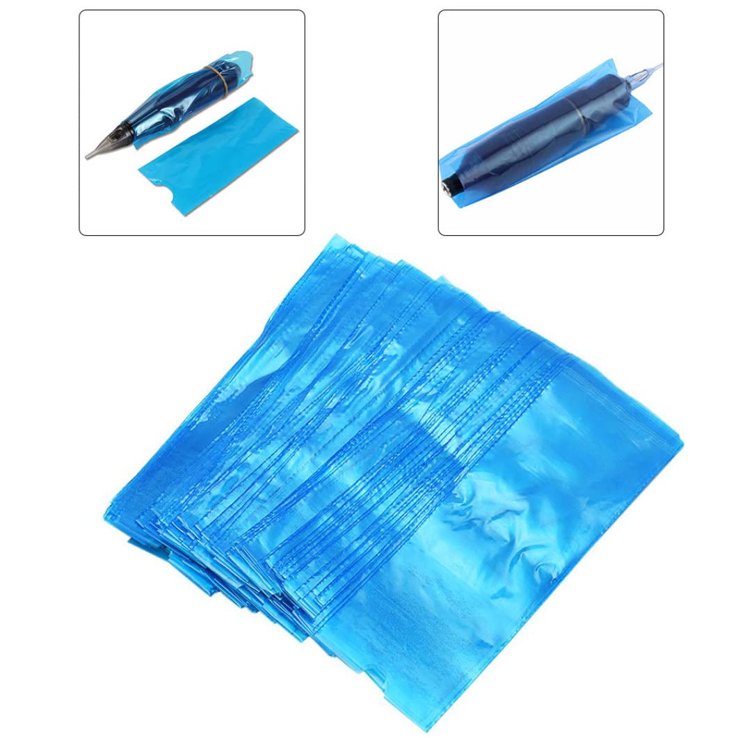Disposable Tattoo Machine Protective Bags - 200PCS Professional Tattoo Pen & Clip Cord Covers for Safe & Hygienic Tattooing - Ideal for Tattoo Artists, Studios & Home Use
