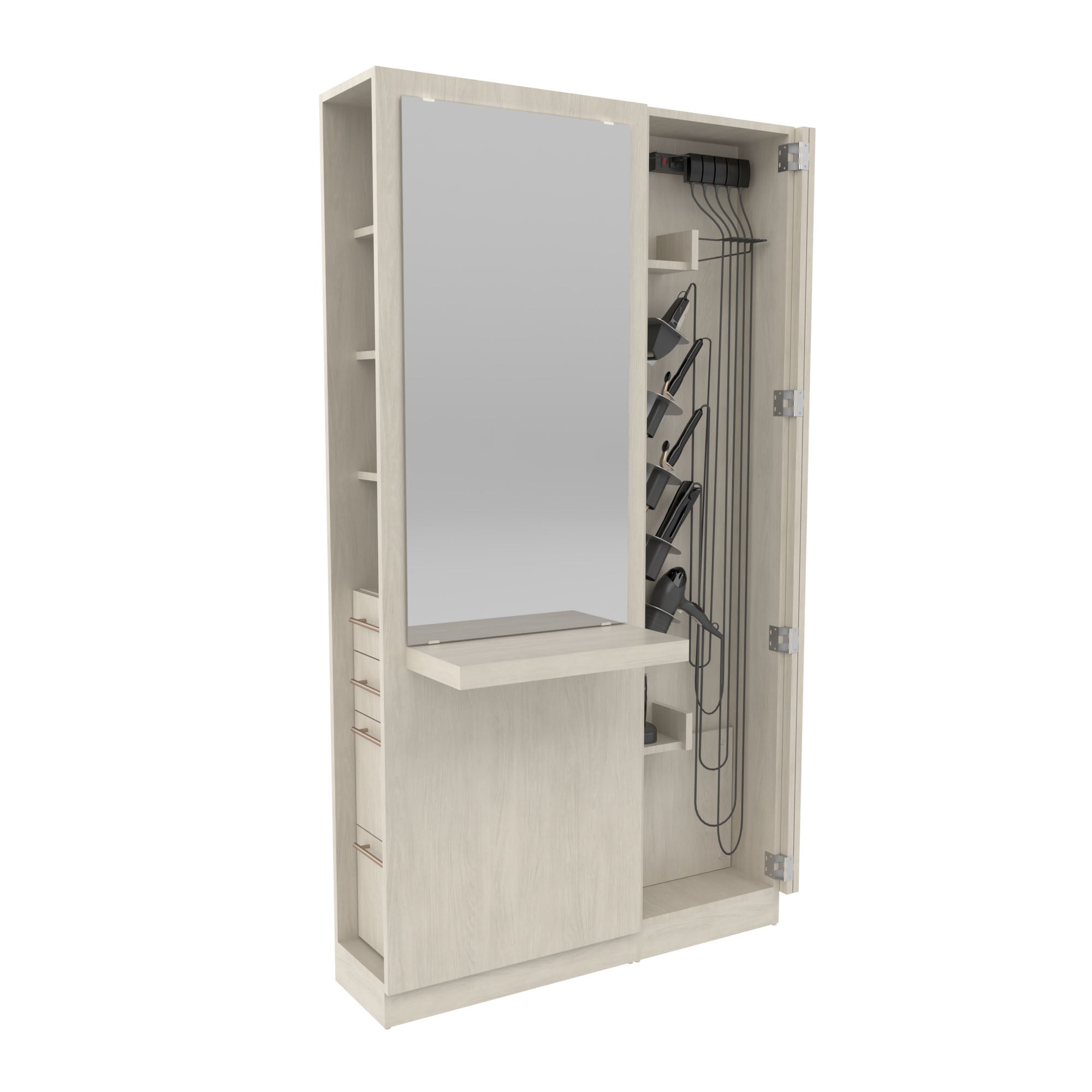 Premium Corderly Wardrobe Styling Station - Closet Organizer & Fashion Accessory Display for Bedroom, Dressing Room & Boutique