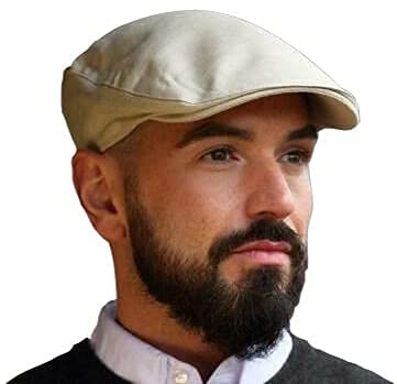 Donegal Irish Linen Cap - Curved Peak & Taffeta Lined for Travel & Outdoor