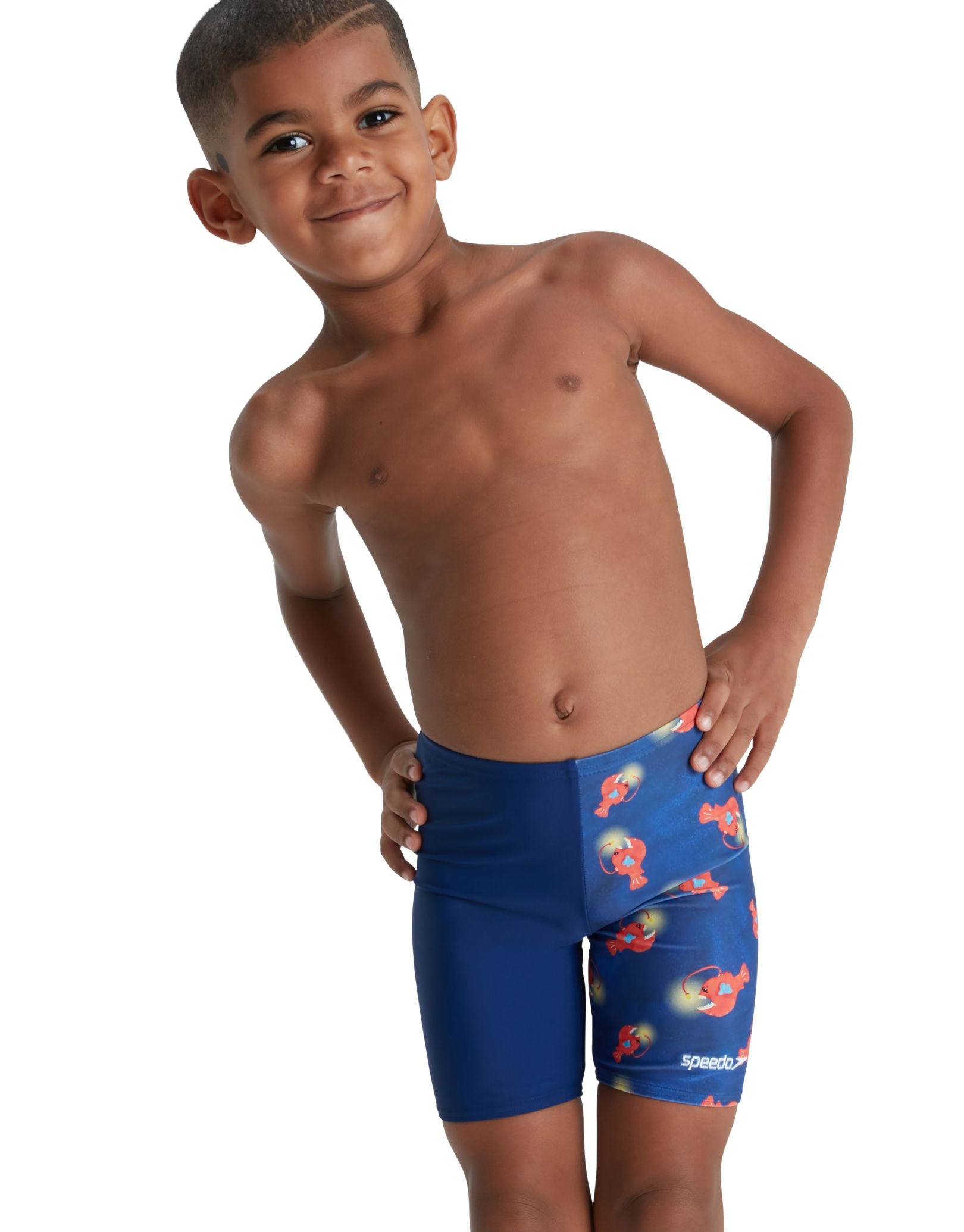 Boys' Digital Print Allover Pajama Set - Navy Blue | Comfortable Kids Sleepwear for Bedtime & Lounging