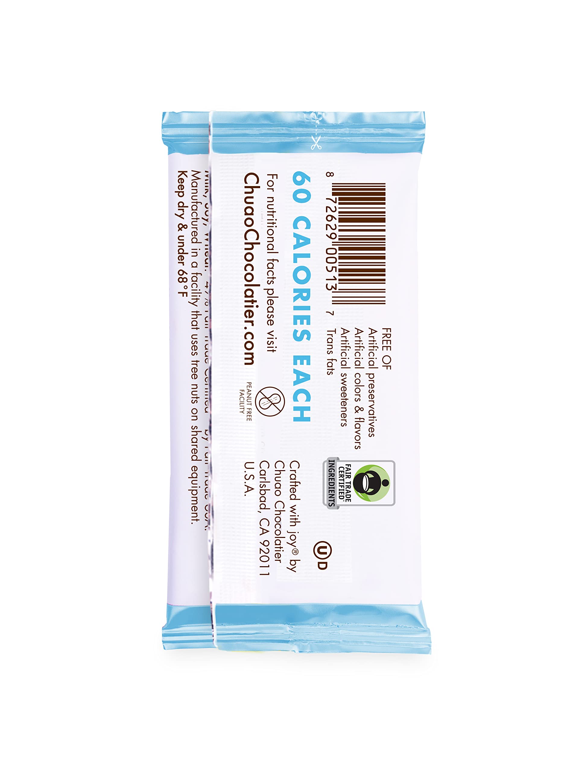 Chuao Chocolatier Oh My S'mores Milk Chocolate Mini Bars - Gourmet Marshmallow Graham Cracker Snacks (20 Pack) | No Preservatives, All-Natural Ingredients | Perfect for Gift Baskets, Christmas, Birthday & Camping Treats