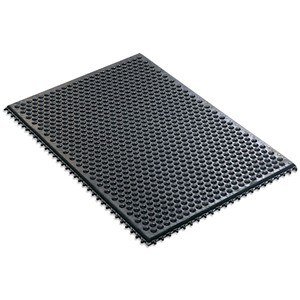 Desco Statfree I Black Rubber ESD Anti-Static Workbench Mat - 36
