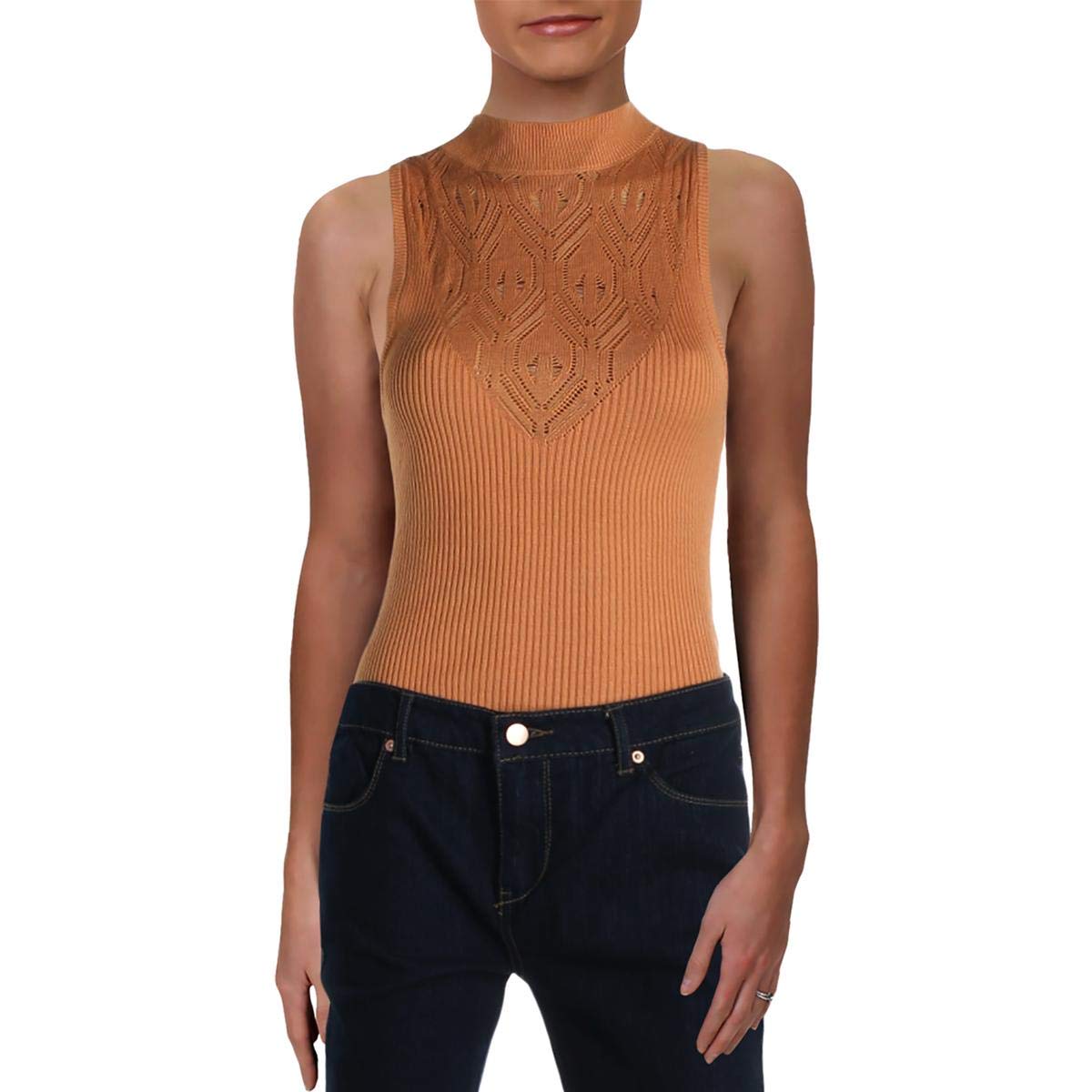 Free Women's Mock Neck Bodysuit - Stretchy Long Sleeve T-Shirt for Layering | Perfect for Casual Wear, Office Outfits & Date Nights