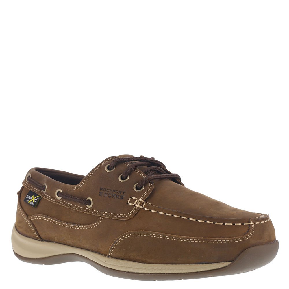 Rockport Women's Sailing Club Three Eye Tie Boat Shoe RK634 - Comfortable Leather Deck Shoes for Women | Perfect for Sailing, Boating & Casual Wear