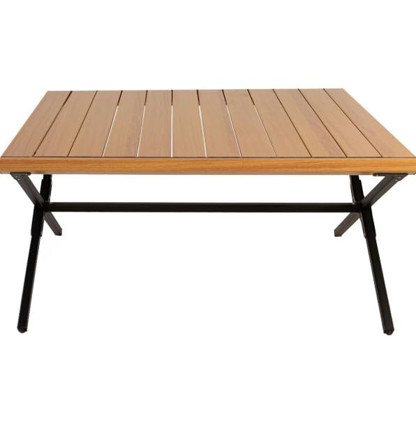 Kuma Outdoor Gear Camp Crew Coffee Table - Bamboo Top for Camping, Picnics & Outdoor Adventures | Durable & Stylish Furniture for Patio, Deck & Backyard