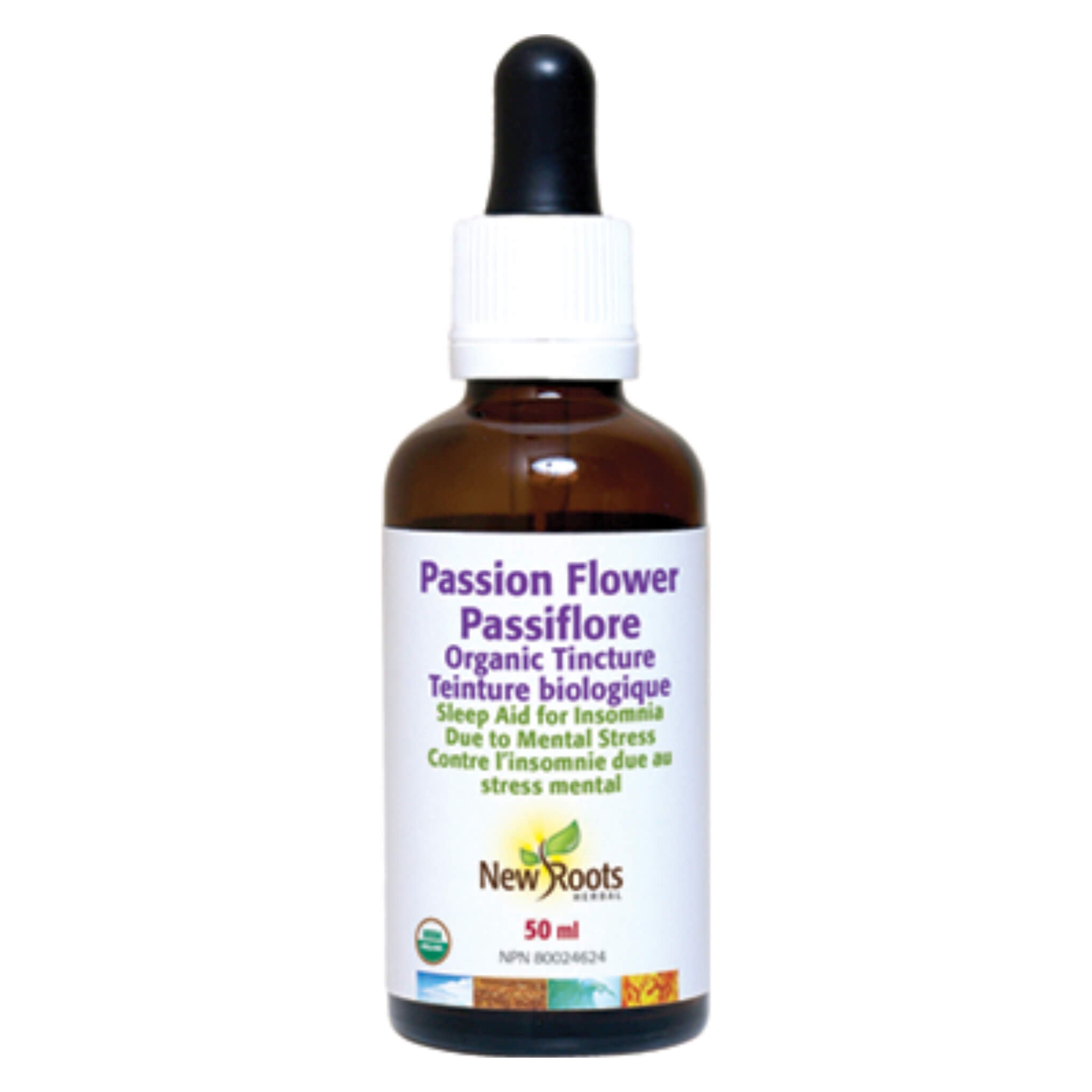 Organic Passionflower Extract 50ml - Natural Stress Relief & Sleep Aid - Perfect for Herbal Tea, Aromatherapy & Relaxation