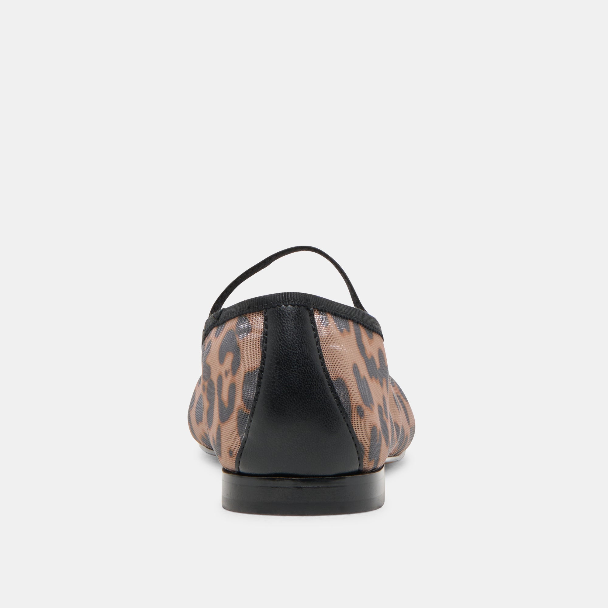 Cadel Ballet Flats for Women - Leopard Print Mesh Comfortable Slip-On Shoes for Casual Wear, Office & Dancing