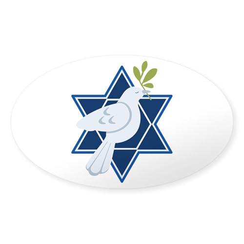 Clear - Star Dove Peace Sticker