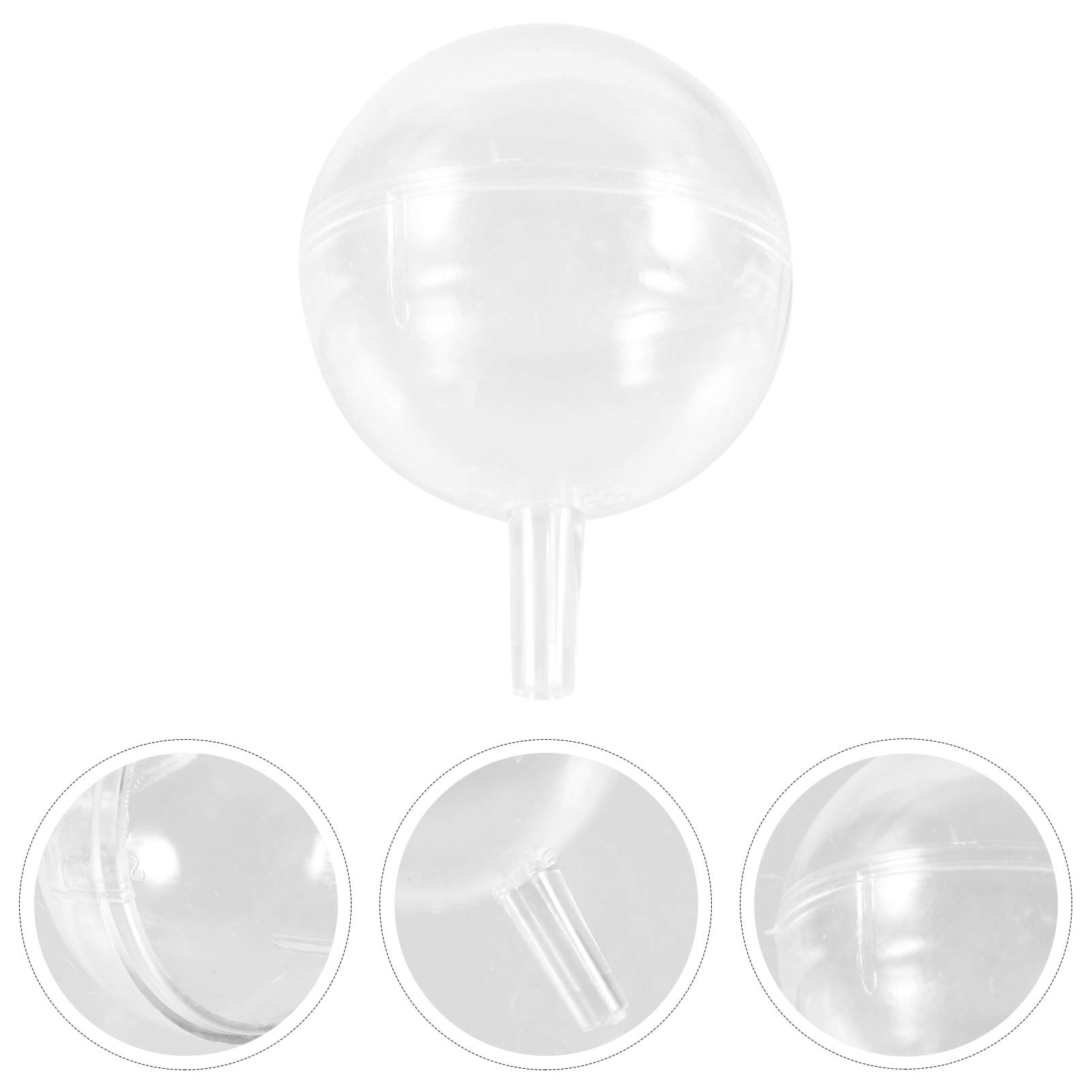 95-Piece Clear Chocolate Ball Holders - Mini Cupcake & Muffin Liners, Candy Packaging Cases, Flower Support Racks for Baking, Parties, Birthdays, Weddings & Valentine's Day Decorations