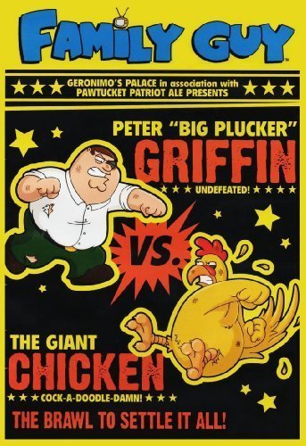 Family Guy: Peter Griffin vs. The Giant Chicken DVD | 20th Century Fox | Adult Animation Comedy | Perfect for Fans & Collectors | Great for Movie Nights & Gifts