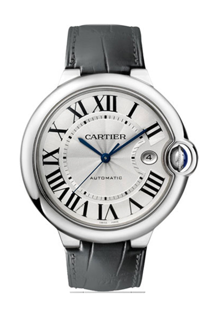 Cartier Ballon Bleu 42mm Stainless Steel Watch W69016Z4 - Luxury Men's Timepiece for Business & Formal Occasions