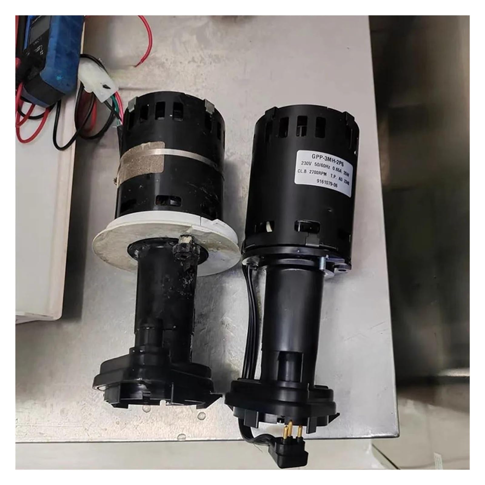 220V 25W GPP-3MH-2P6 9161079-06 Ice Maker Water Pump Replacement Part - Compatible with SCOTSMAN & Double Ice Tray Ice Machines - Perfect for Commercial Ice Makers & Restaurant Ice Machine Repairs