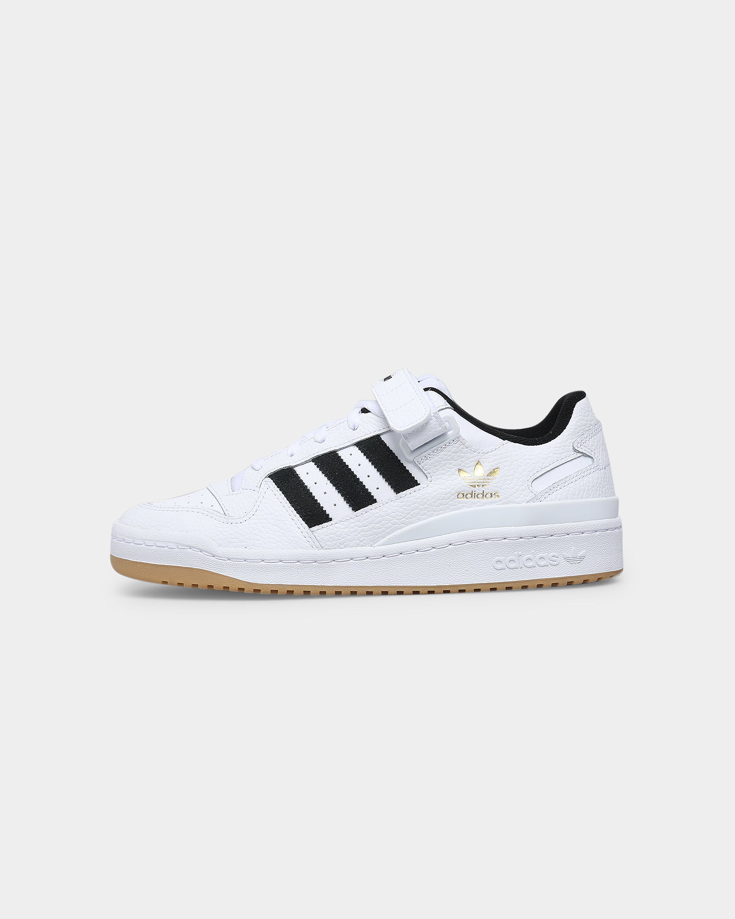 Adidas Forum Low Sneakers - White, Black & Gold Men's/Women's Basketball Shoes for Casual Wear & Street Style