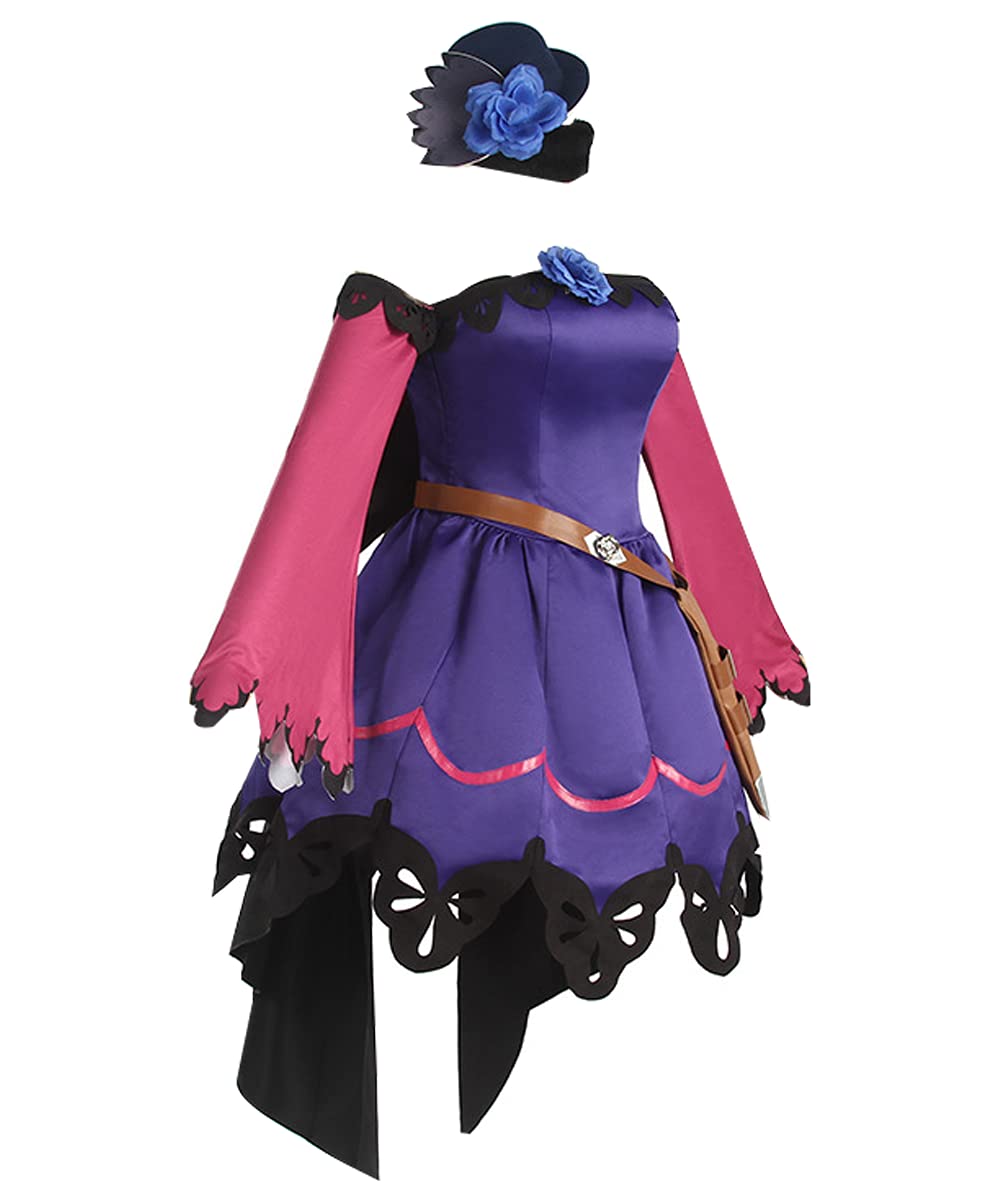 Anime Women's Cosplay Dress - Rice Shower Costume for Carnival, Party & Role Play | Cute Japanese Style Outfit for Halloween, Cosplay Events & Themed Parties