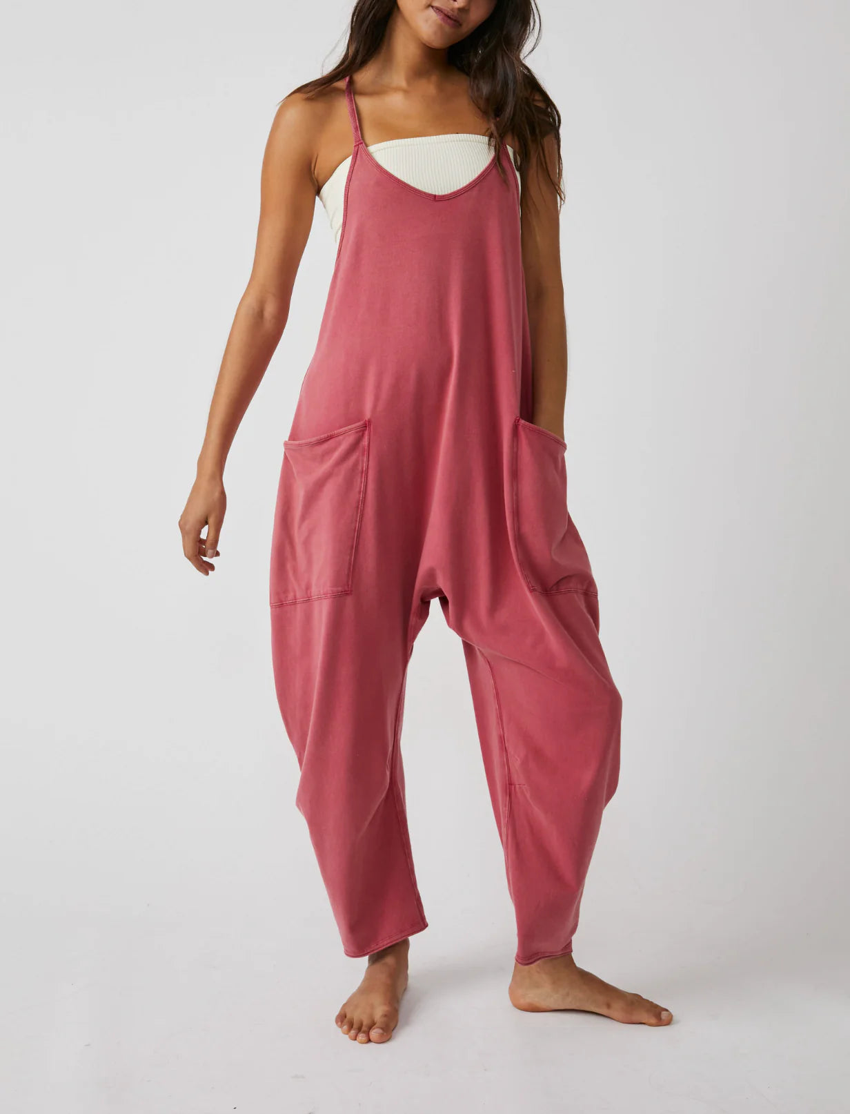Free People Hot Shot Onesie - Women's Stylish & Comfortable Jumpsuit for Casual Wear, Lounge & Outfits