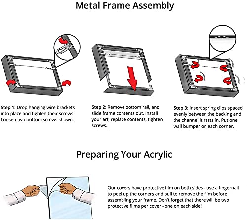 Frame It Easy 28x40 Rose Gold Metal Picture Frame - Premium Ashford Collection for Wall Art, Photos & Posters | Perfect for Living Room, Bedroom & Office Decor