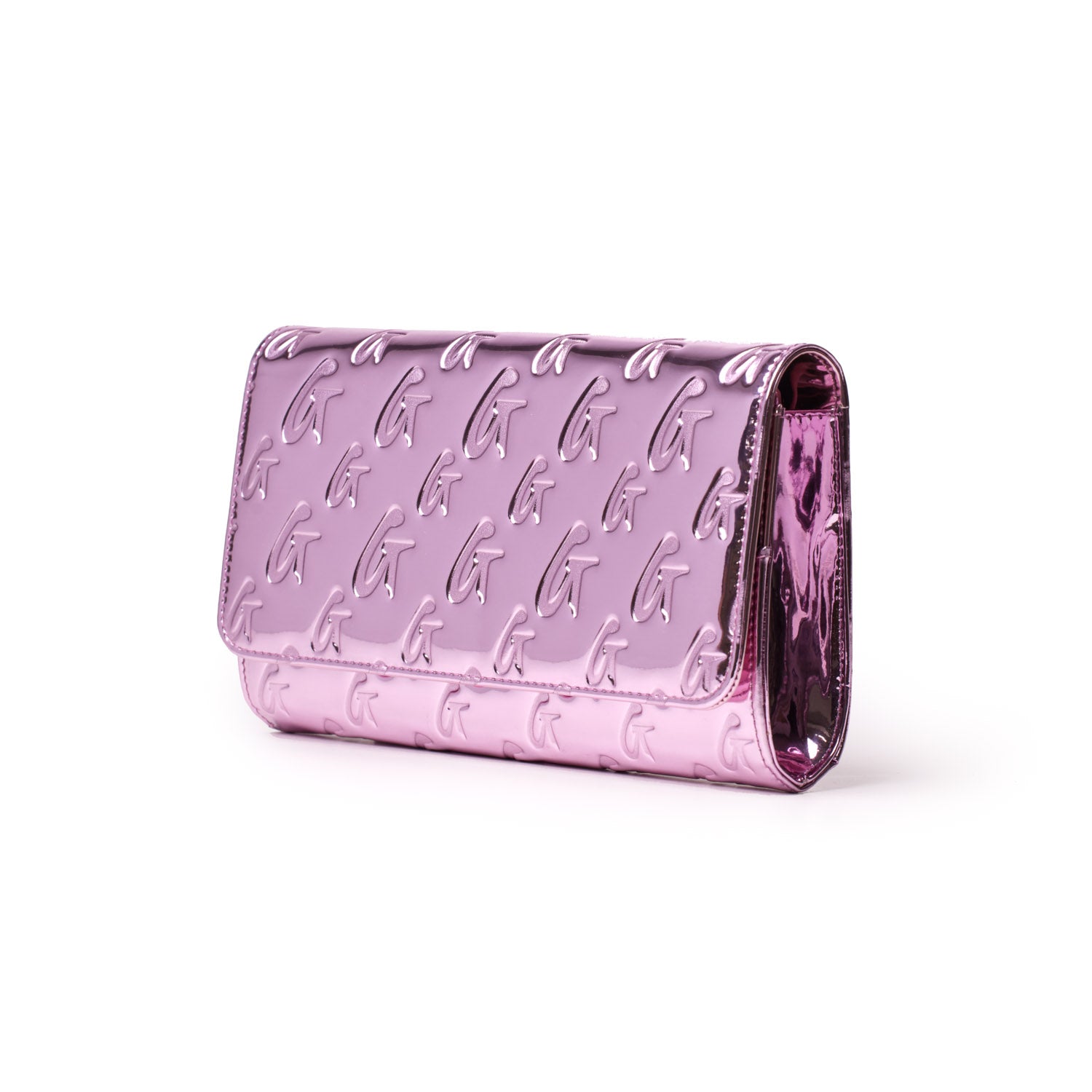 Personalized Metallic Pink Monogram Travel Wallet - RFID Blocking & Slim Design for Passport, Cards & Cash - Perfect for Women's Travel Accessories & Gift Ideas