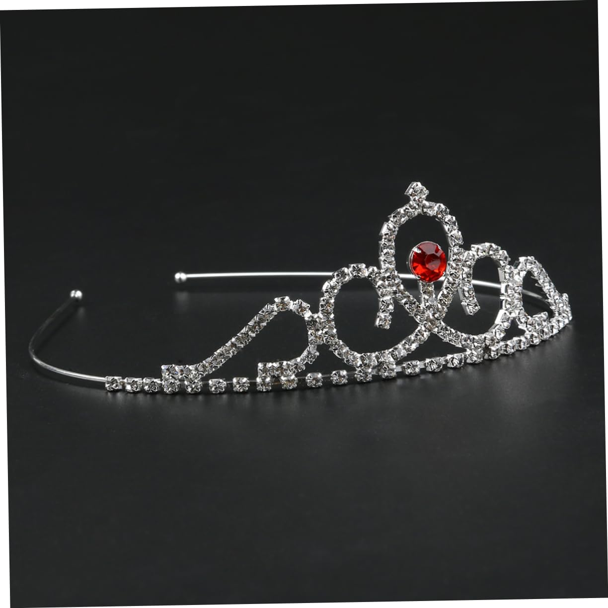 ABOOFAN 3-Piece Kids Hair Accessories Set - Rhinestone Bridal Tiara, Headband & Hairpins for Weddings, Christmas & Special Occasions | Sparkling Hair Jewelry for Flower Girls, Pageants & Birthday Parties