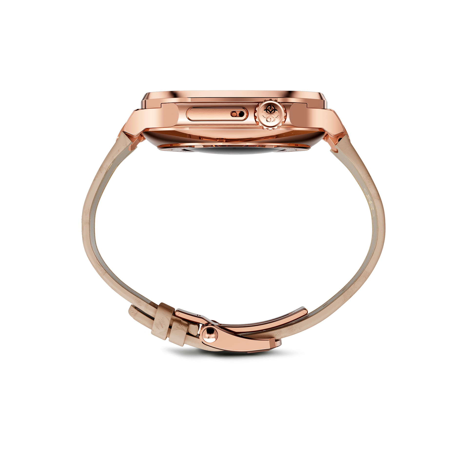 Apple Watch Case ROL41 - Rose Gold Protective Cover for Apple Watch Series 1-9 - Fashionable & Durable Smartwatch Accessory for Workouts, Running & Daily Wear